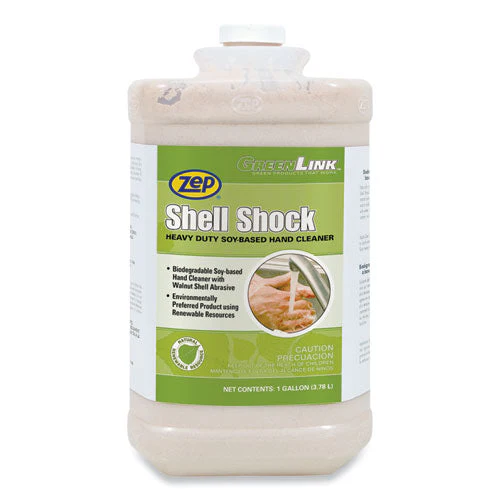 Shell Shock Heavy Duty Soy-based Hand Cleaner, Cinnamon, 1 Gal Bottle, 4/carton - Image 1