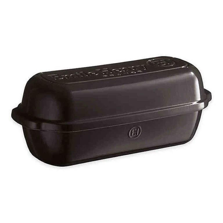 Ceramic Loaf Baker, Fusain