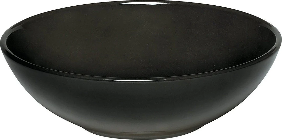 Individual Salad Bowl, Fusain - Image 1