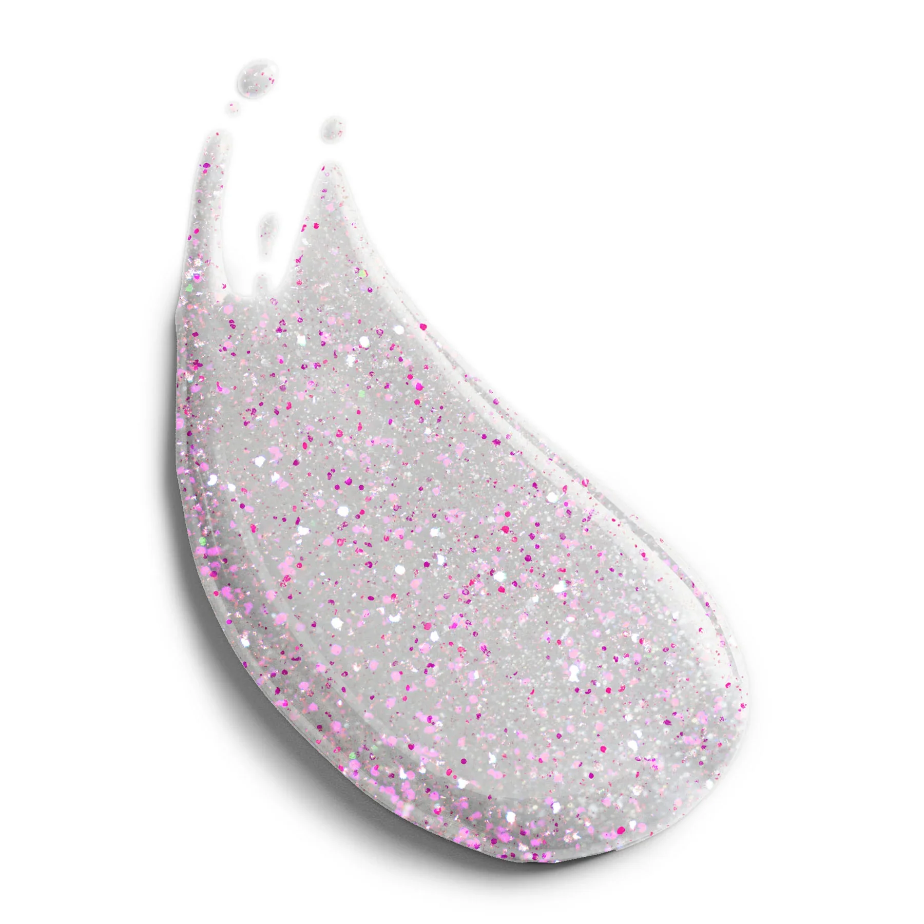 Luxio - Effects Pink Shimmer Top Gel - Image 2