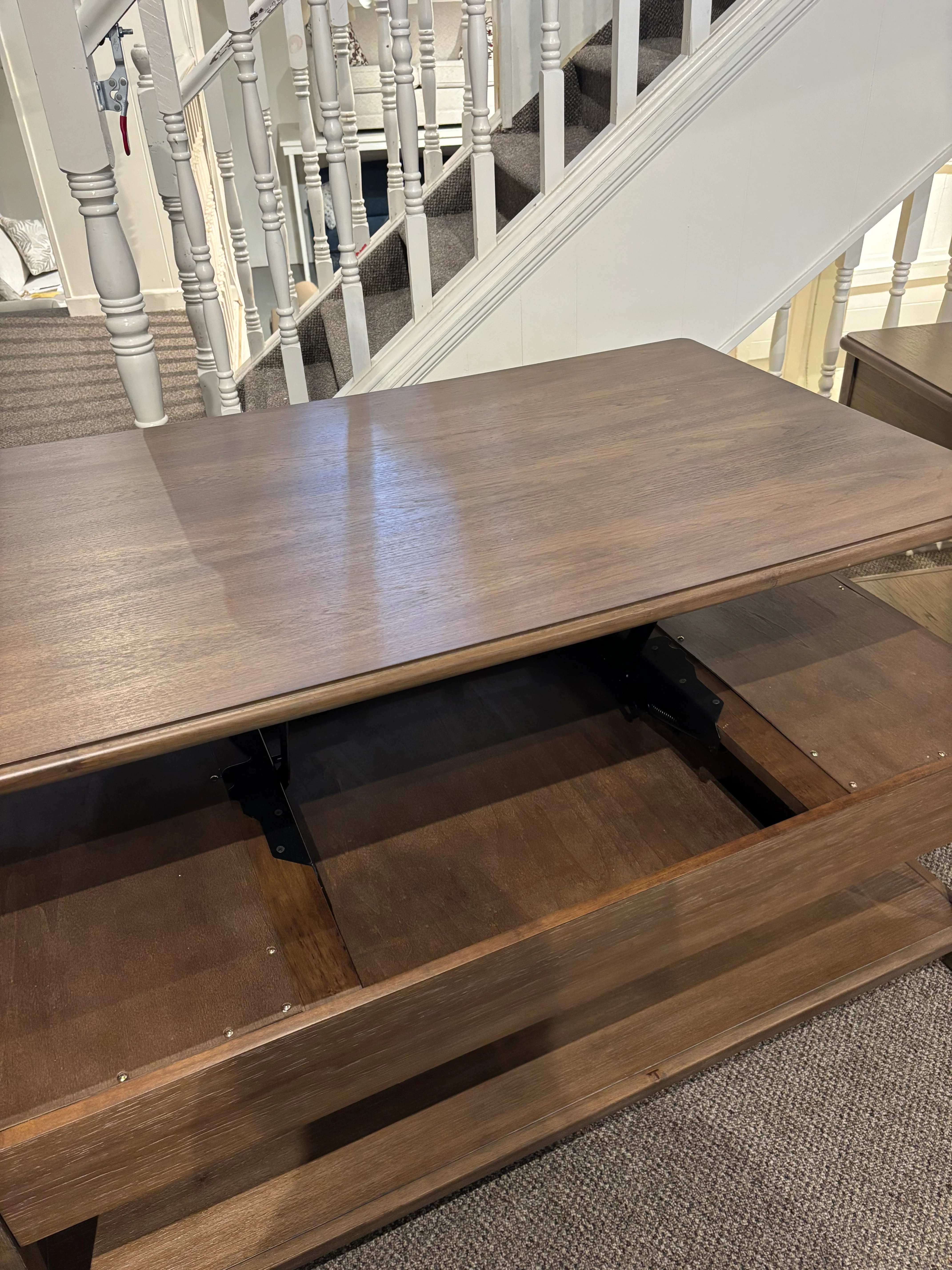 Curated T5695-50 Cordon Lift Top Cocktail Table W/ Castors - Image 3