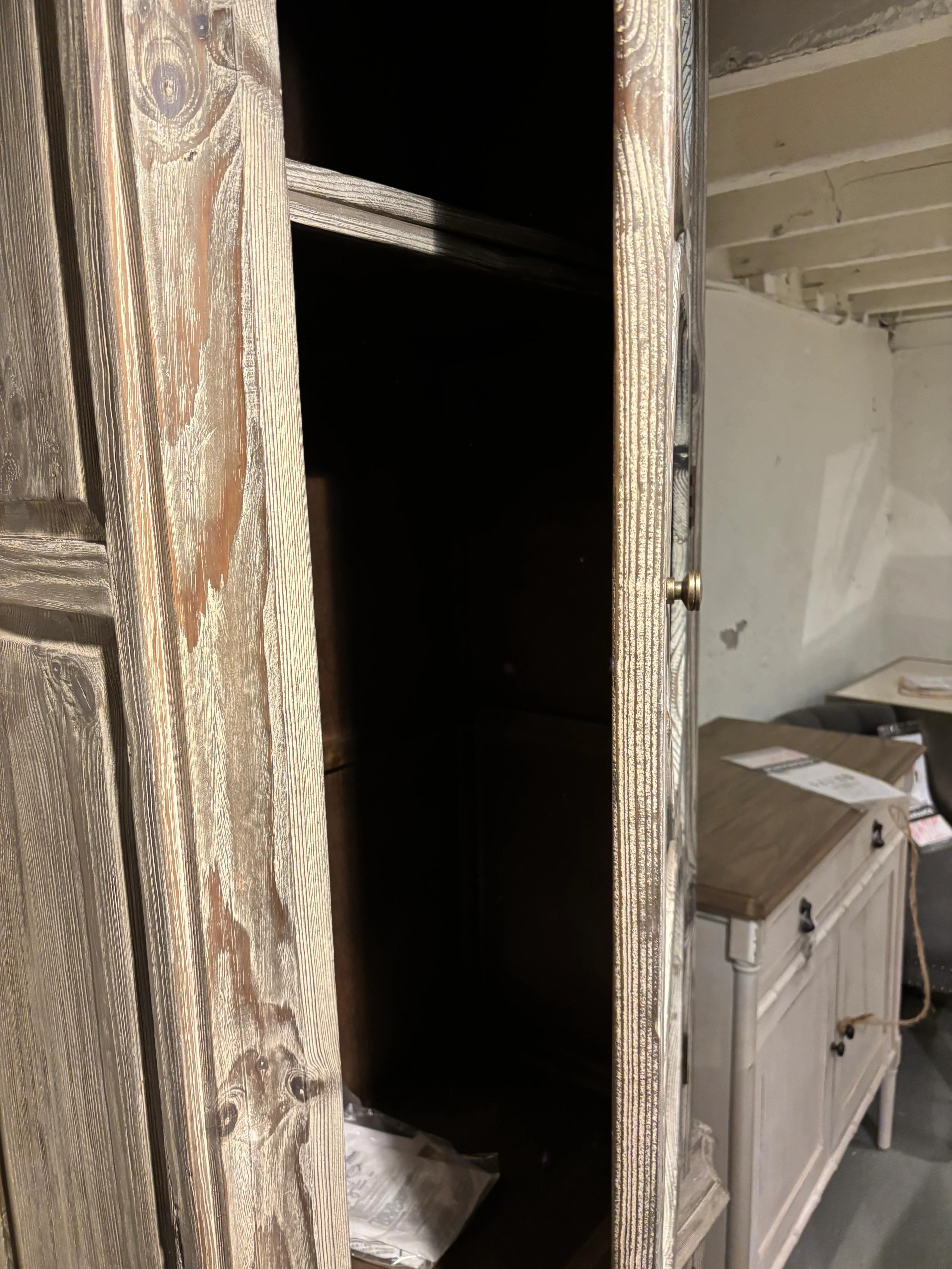 Curated Single Ashen Circles Cabinet - Image 3