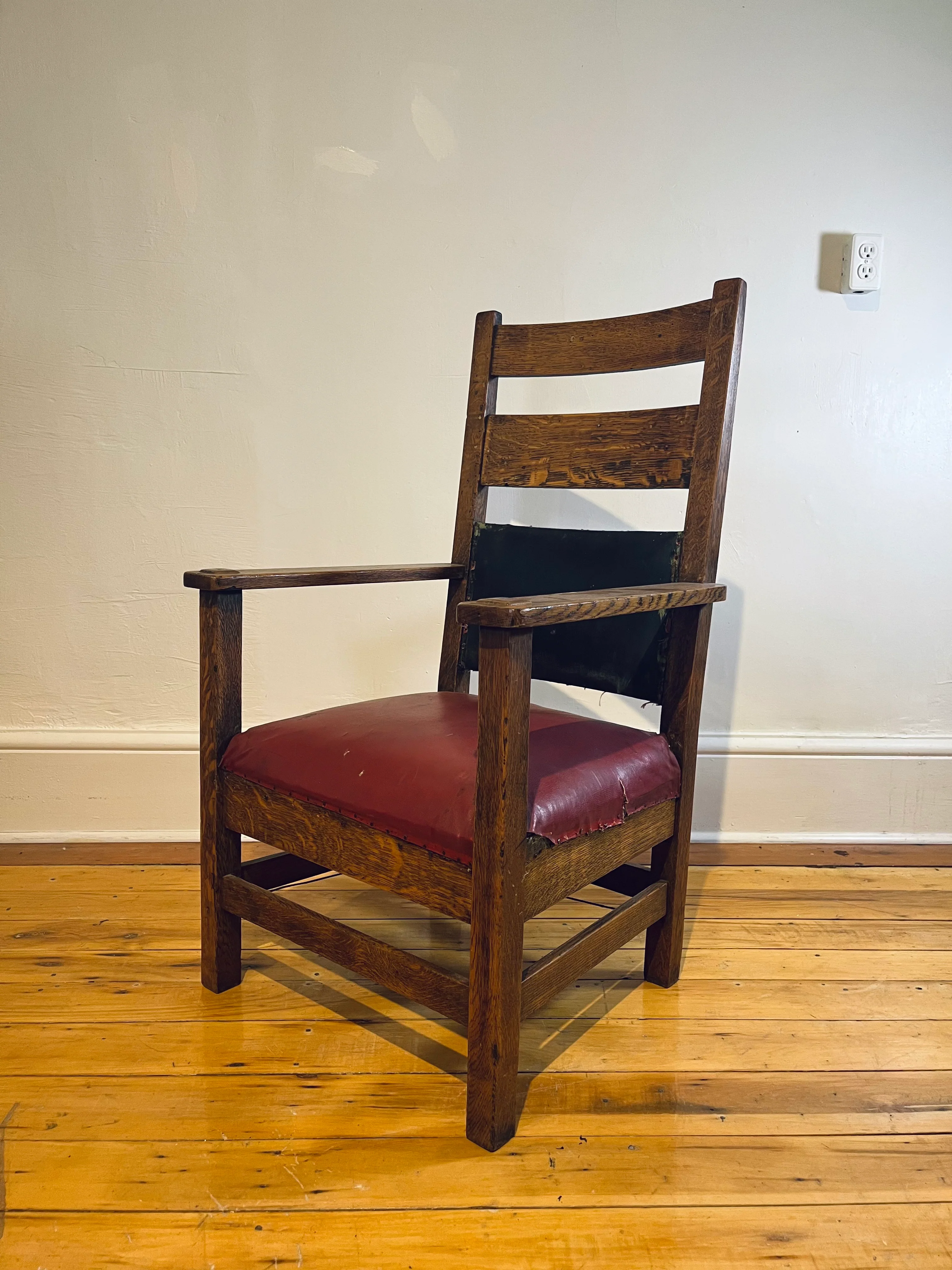 Vintage Mission Chair - Image 2