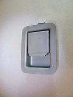 Flush Mount Latch, Non-Locking, choose Zinc or Stainless Steel - Image 2