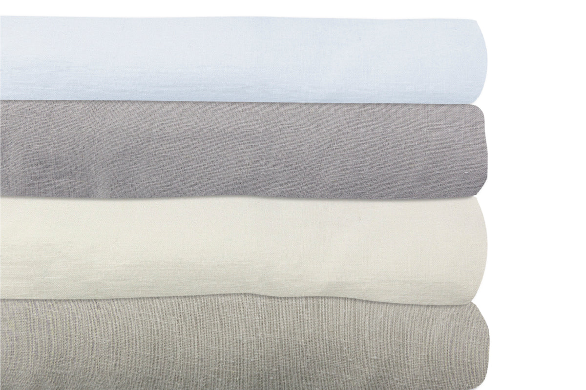 Sheet Set, Linen/Cotton Stone - Image 2