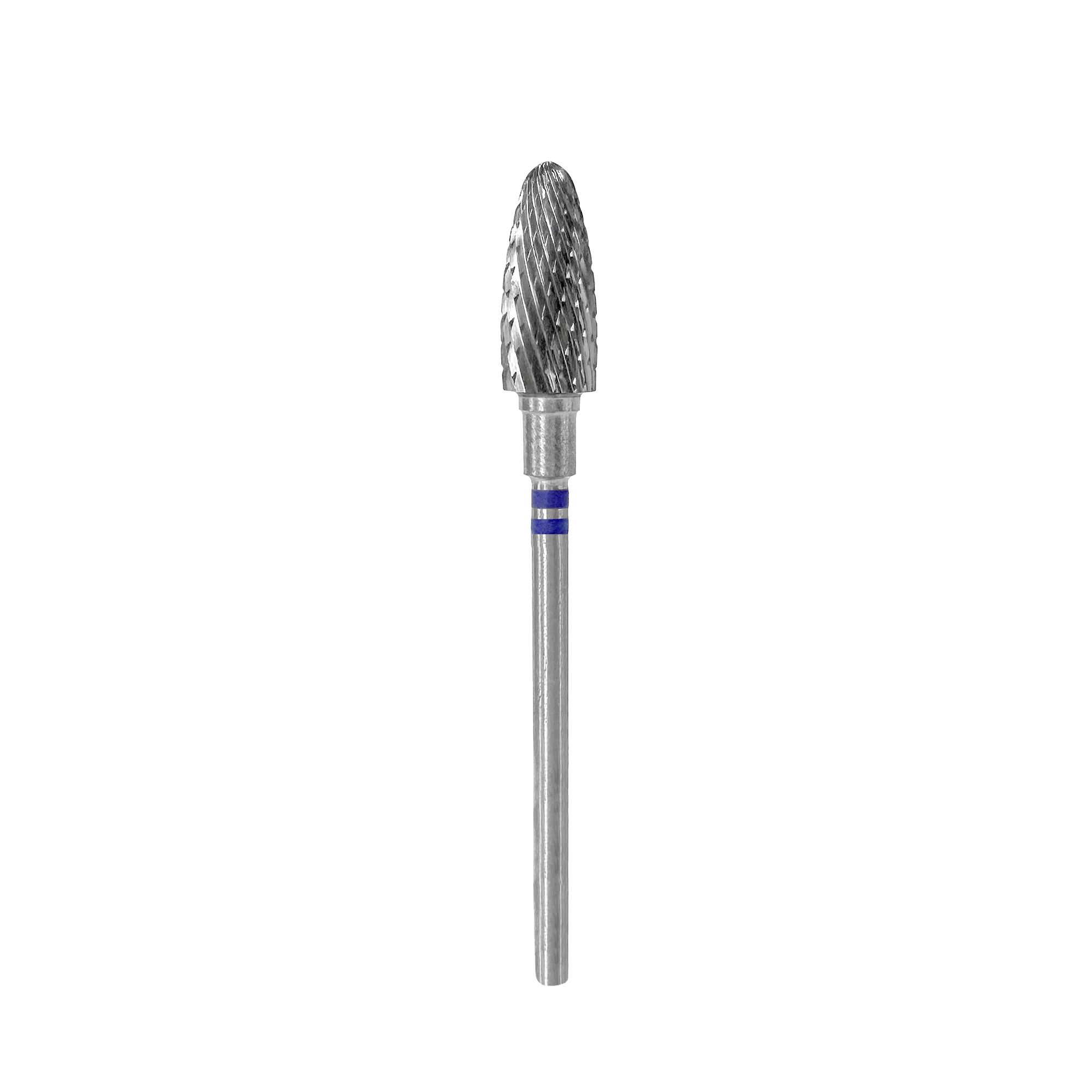 LEFT HANDED CARBIDE NAIL DRILL BIT, “CORN”, BLUE, HEAD DIAMETER 6/14MM (FT91B060/14) #318 – STALEKS™