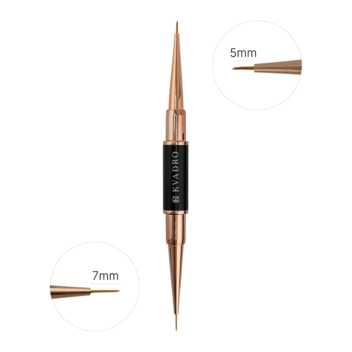 KVADRO – Double-Sided Brush (Liner 5mm + 7mm)