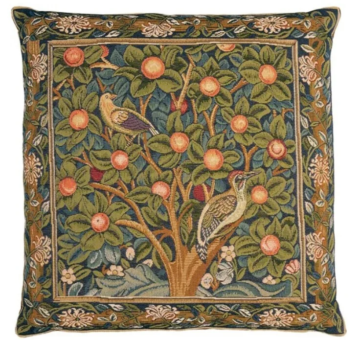 Morris Woodpecker Pillow-161