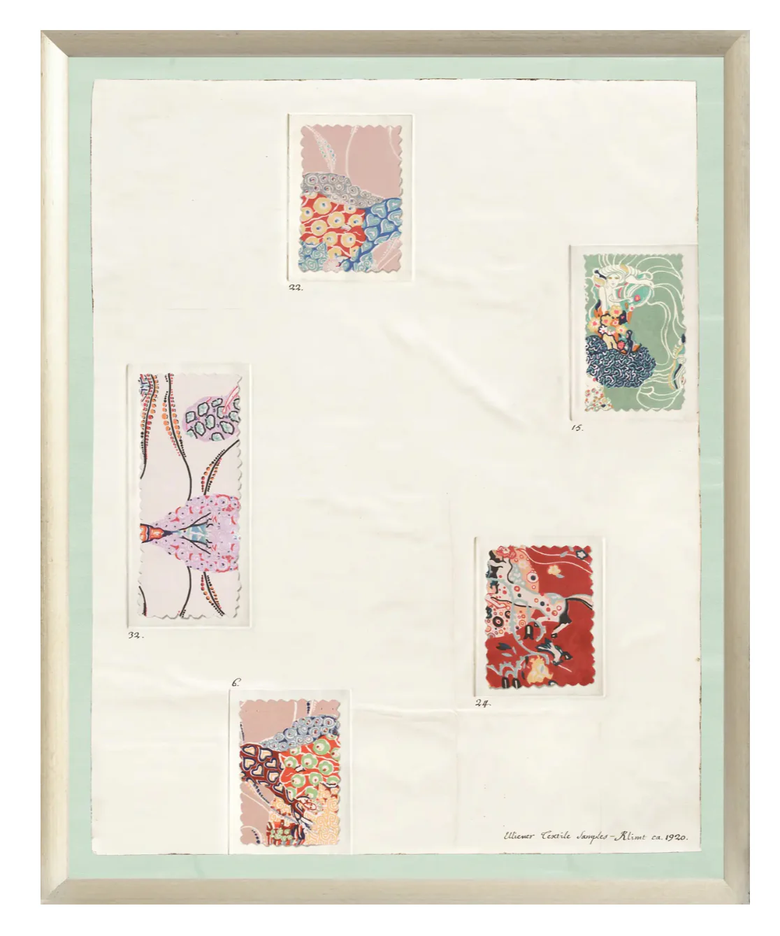 Klimt Fabric Samples II - Image 1