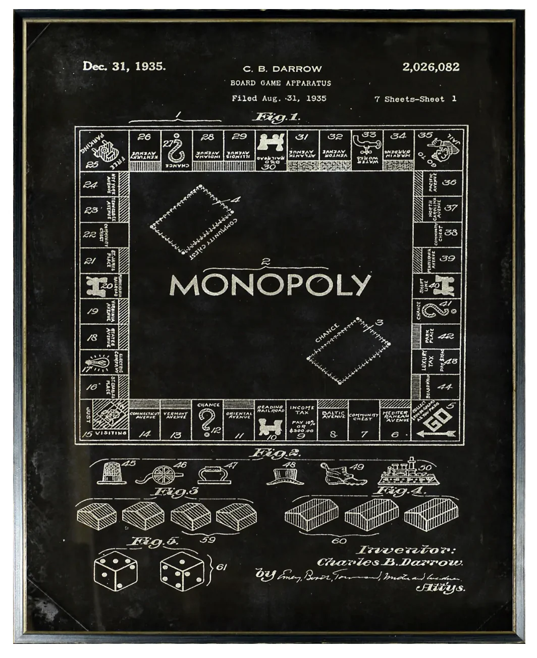 Patent - Monopoly Large - Image 1
