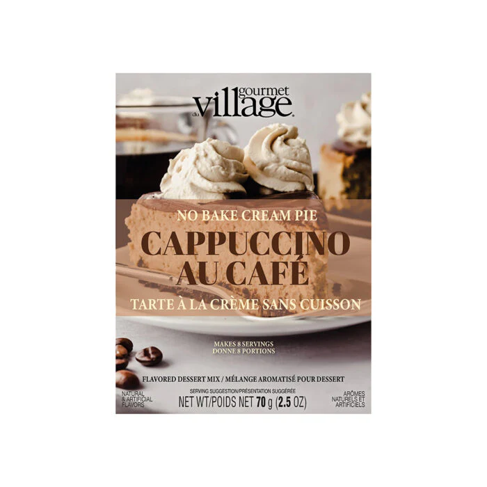 No Bake Cappucino Pie