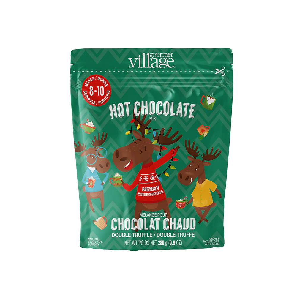 Double Truffle Hot Chocolate Pouch, Moose