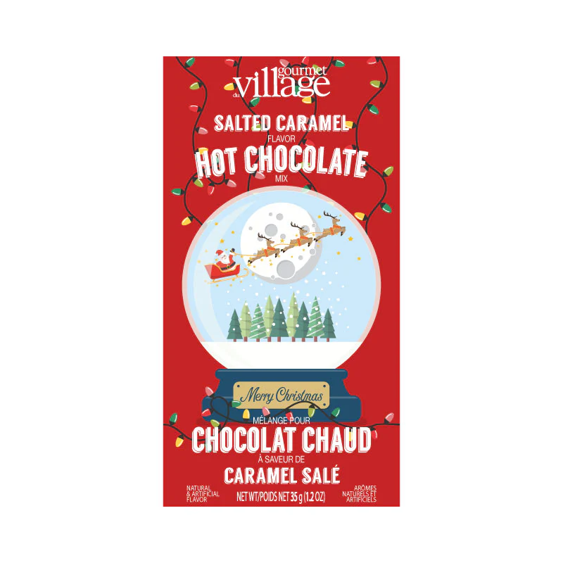 Salted Caramel Hot Chocolate, Snow Globe - Image 1