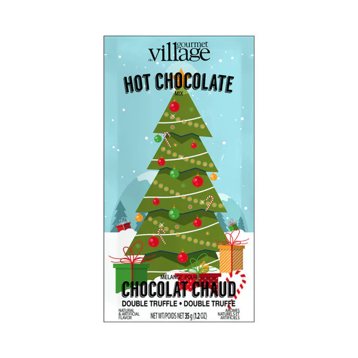 Double Truffle Hot Chocolate, Christmas Tree - Image 1