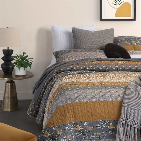 Quilt & Sham Set - Gustav, King sized - Image 1