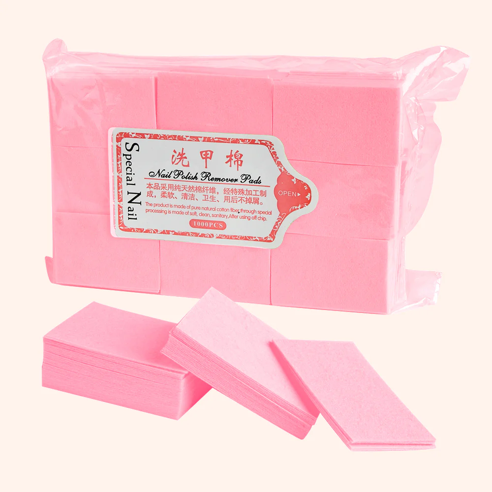 Wipes Nail Polish Remover - Cotton Pads - Image 2