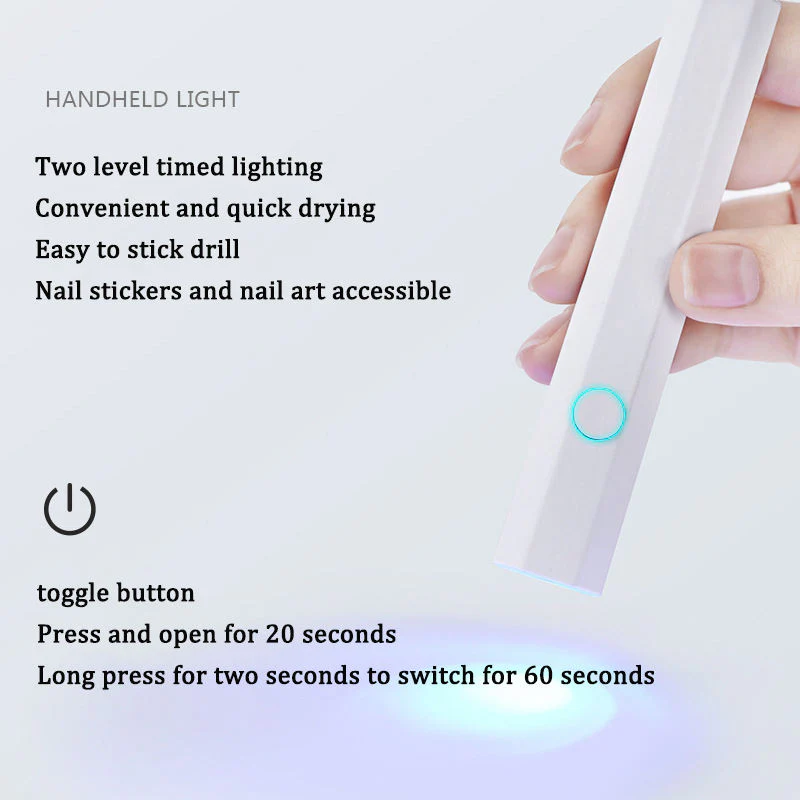 LED UV Portable Flashlight Lamp - Image 3