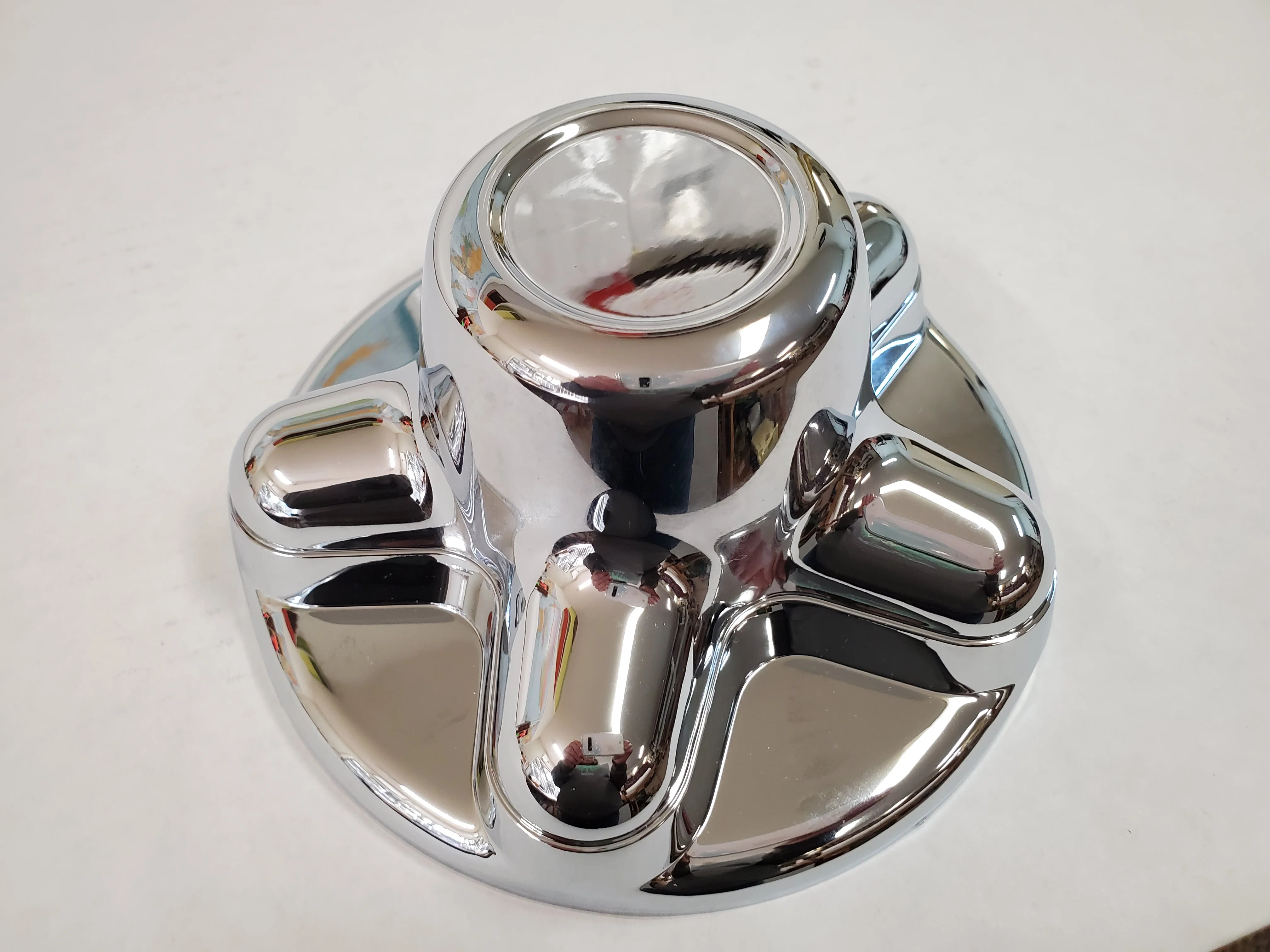 Snap-On Hub Cover, Chrome Plastic, 5 Lug - Image 2
