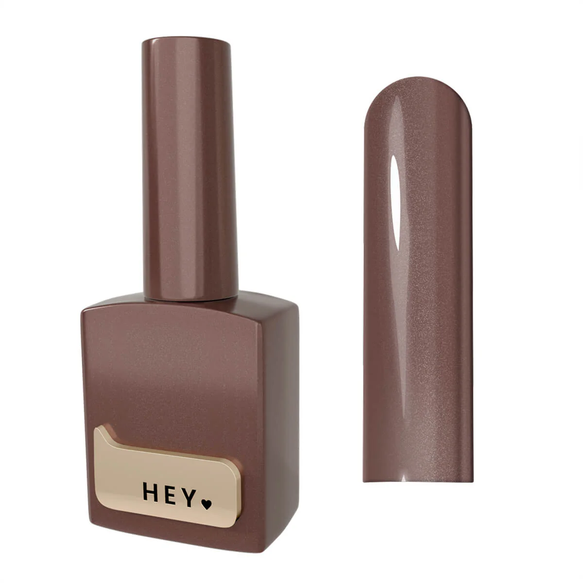 HEYLOVE - Cat's Eye Gel Polish "Maine Coon" (Brown), 15ml - Image 1