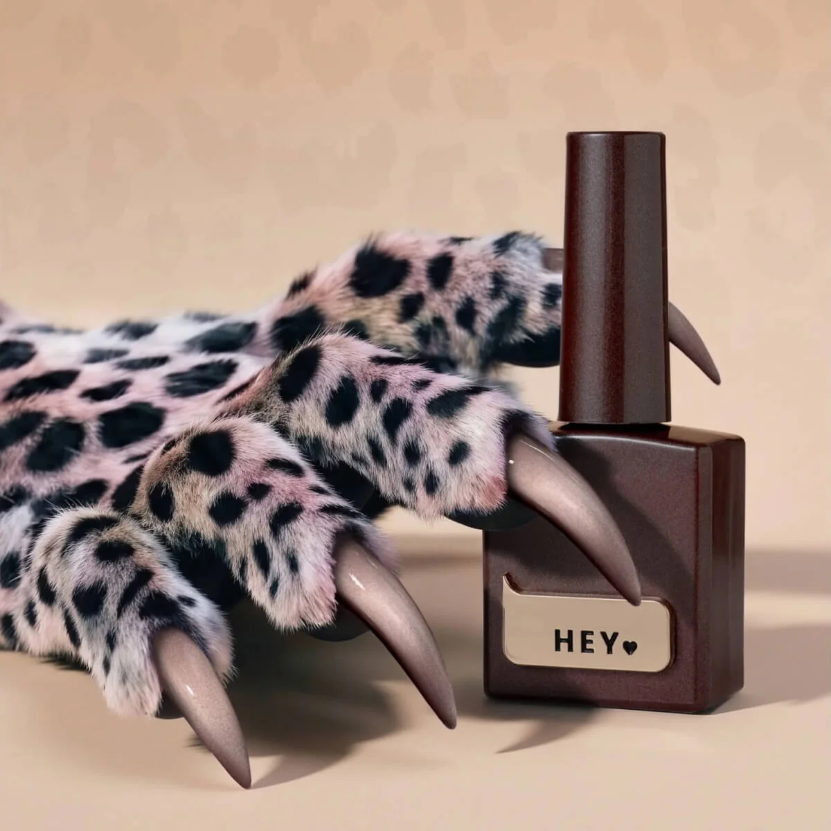 HEYLOVE - Cat's Eye Gel Polish "Persian" (Brown), 15ml - Image 3
