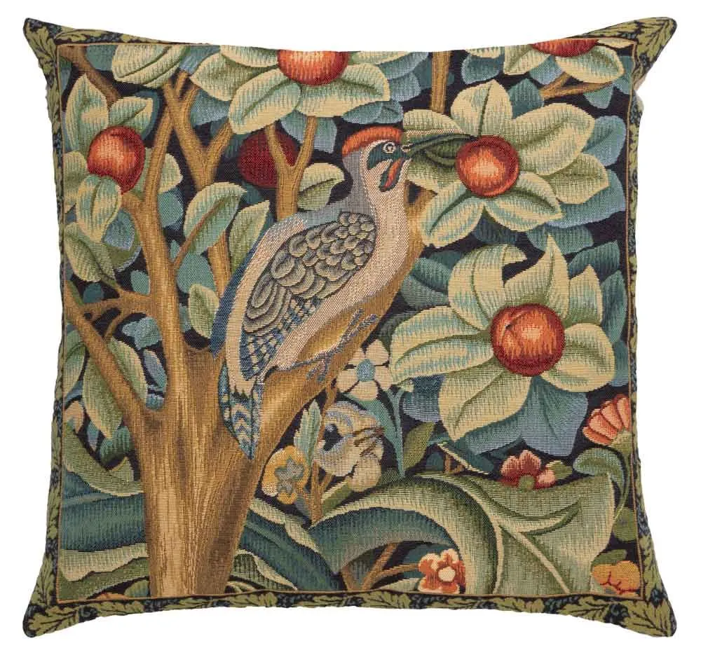 Morris Woodpecker Right Pillow-986