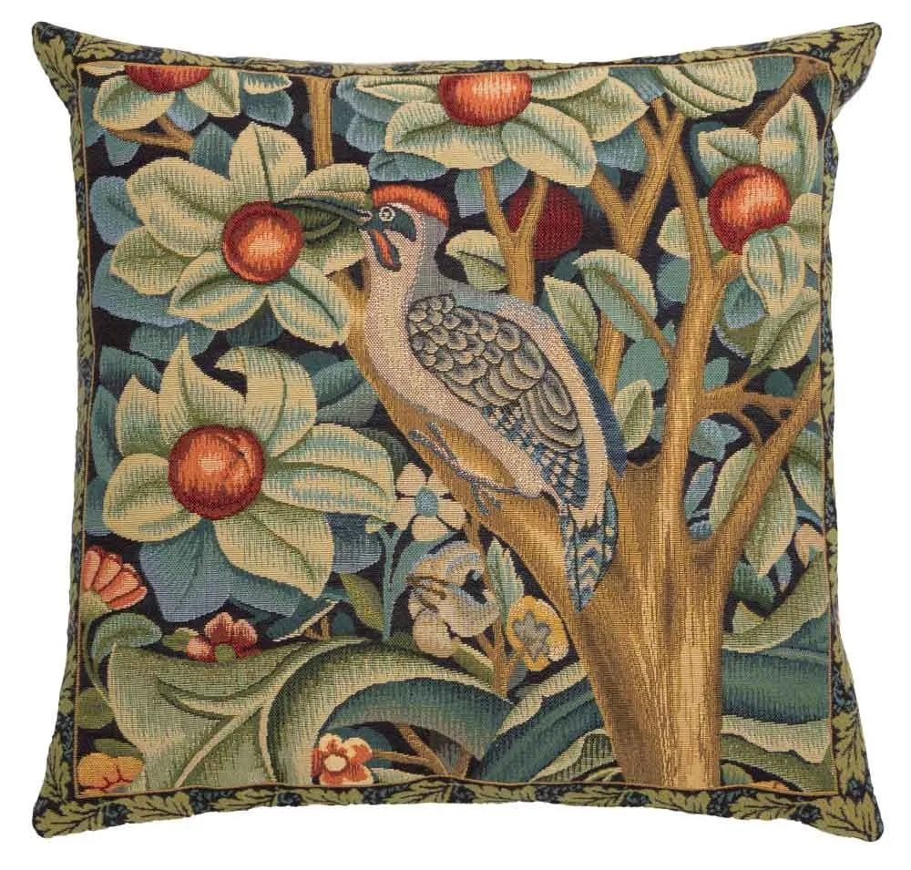 Morris Woodpecker Left Pillow-985