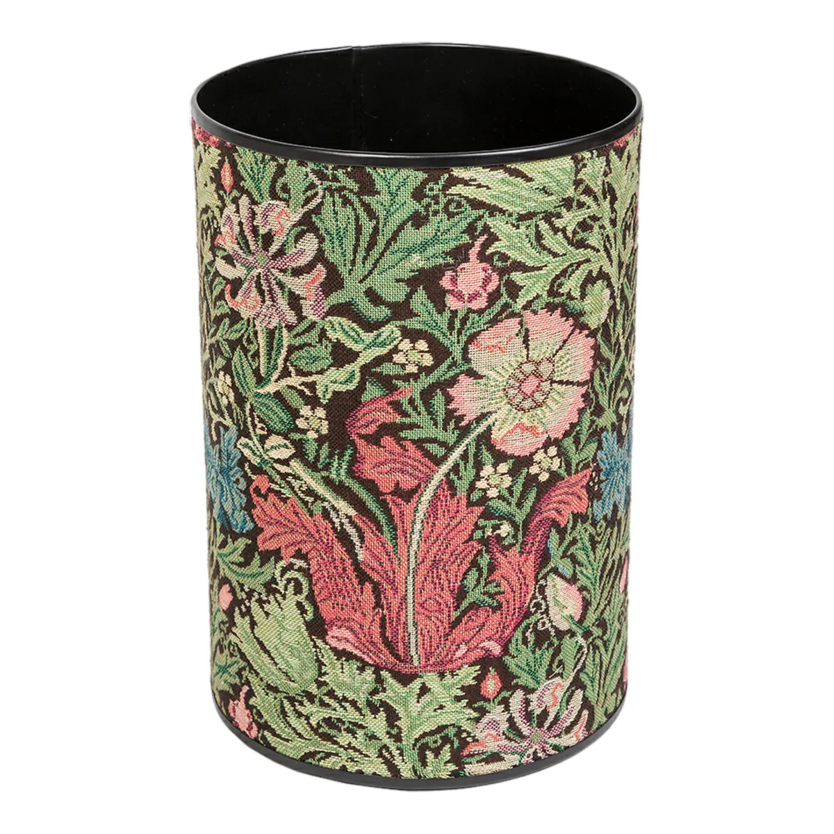 Morris Tulips Tapestry Waste Basket-TB713