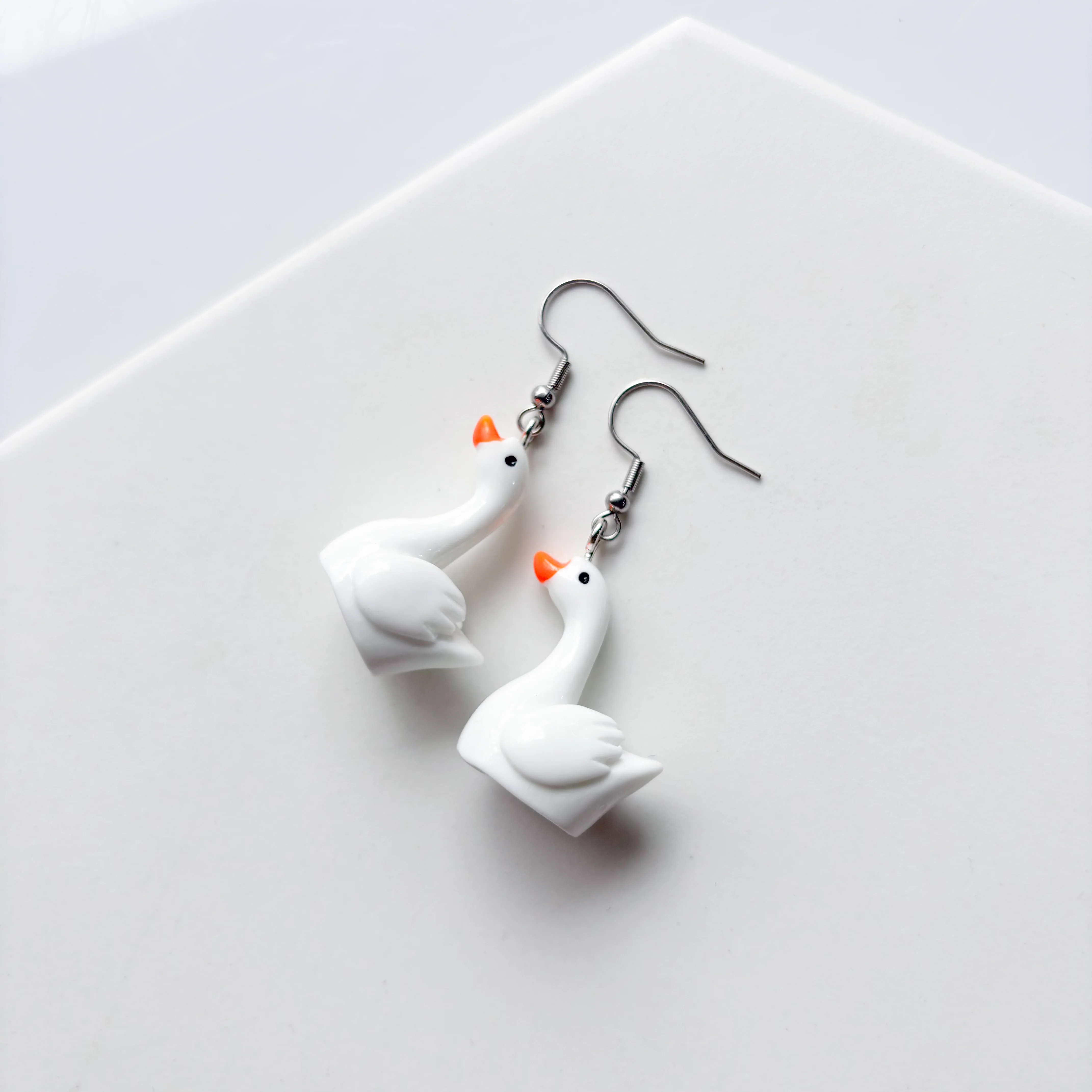 GEESE CHARM EARRINGS