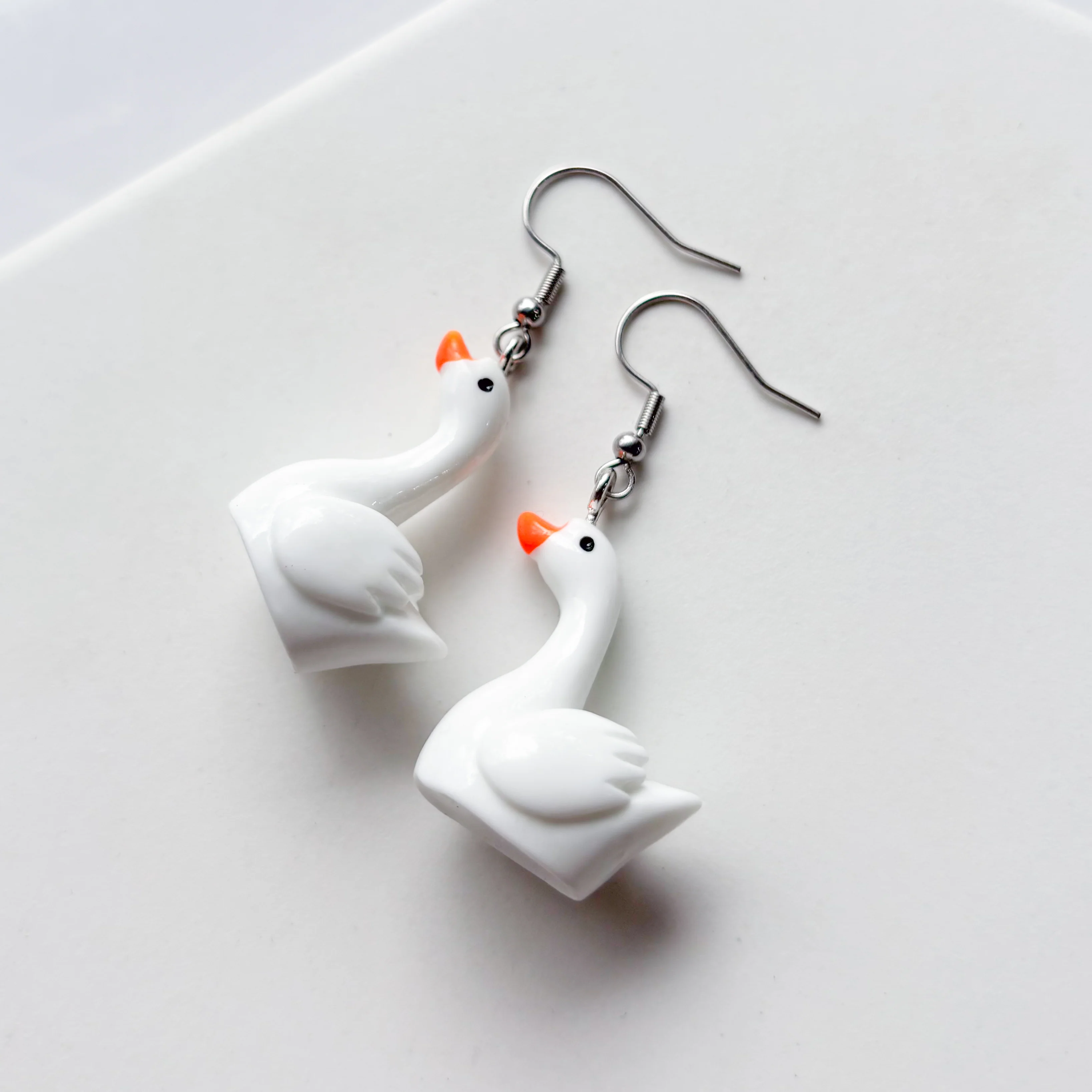 GEESE CHARM EARRINGS - Image 2