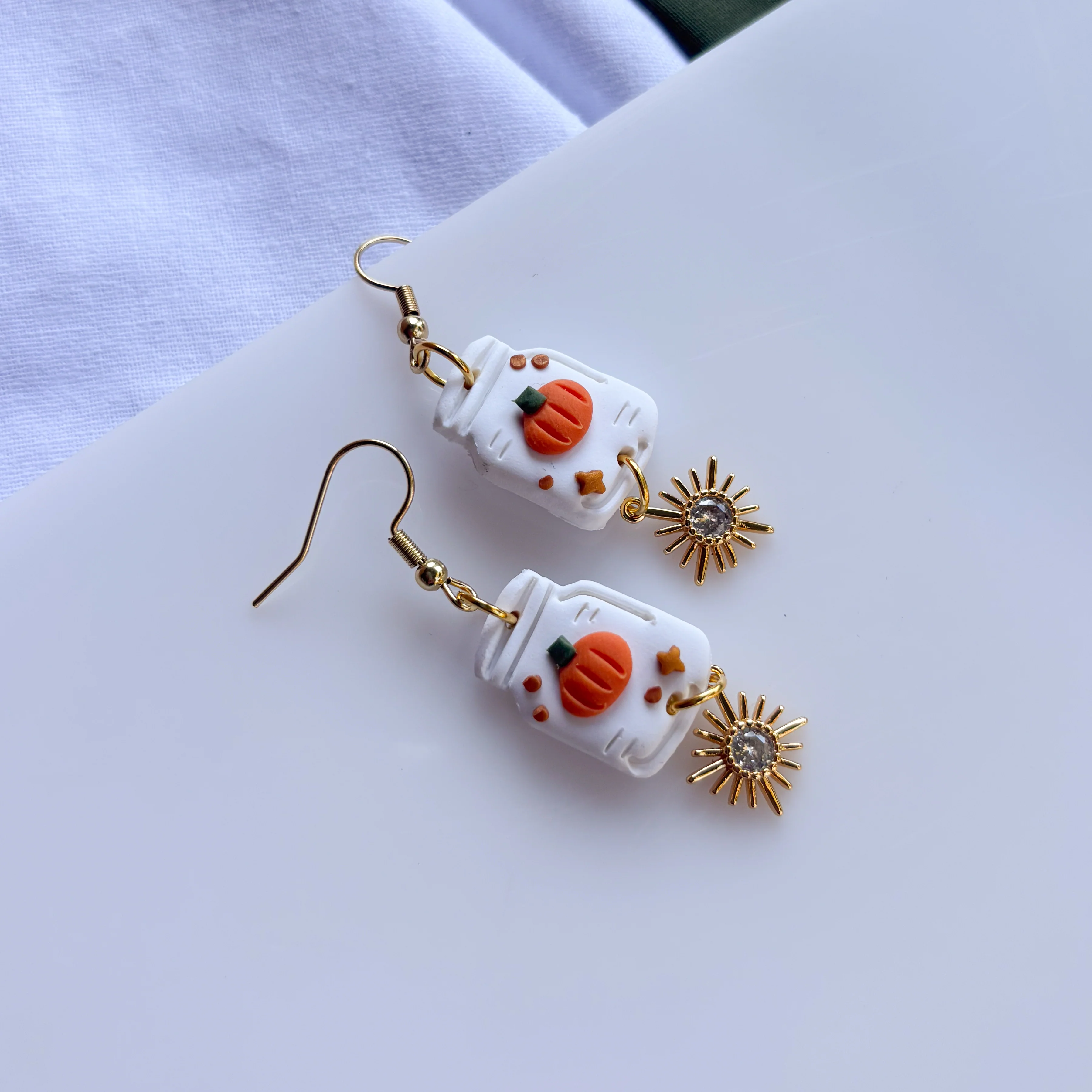 PUMPKIN JAR EARRINGS - Image 2