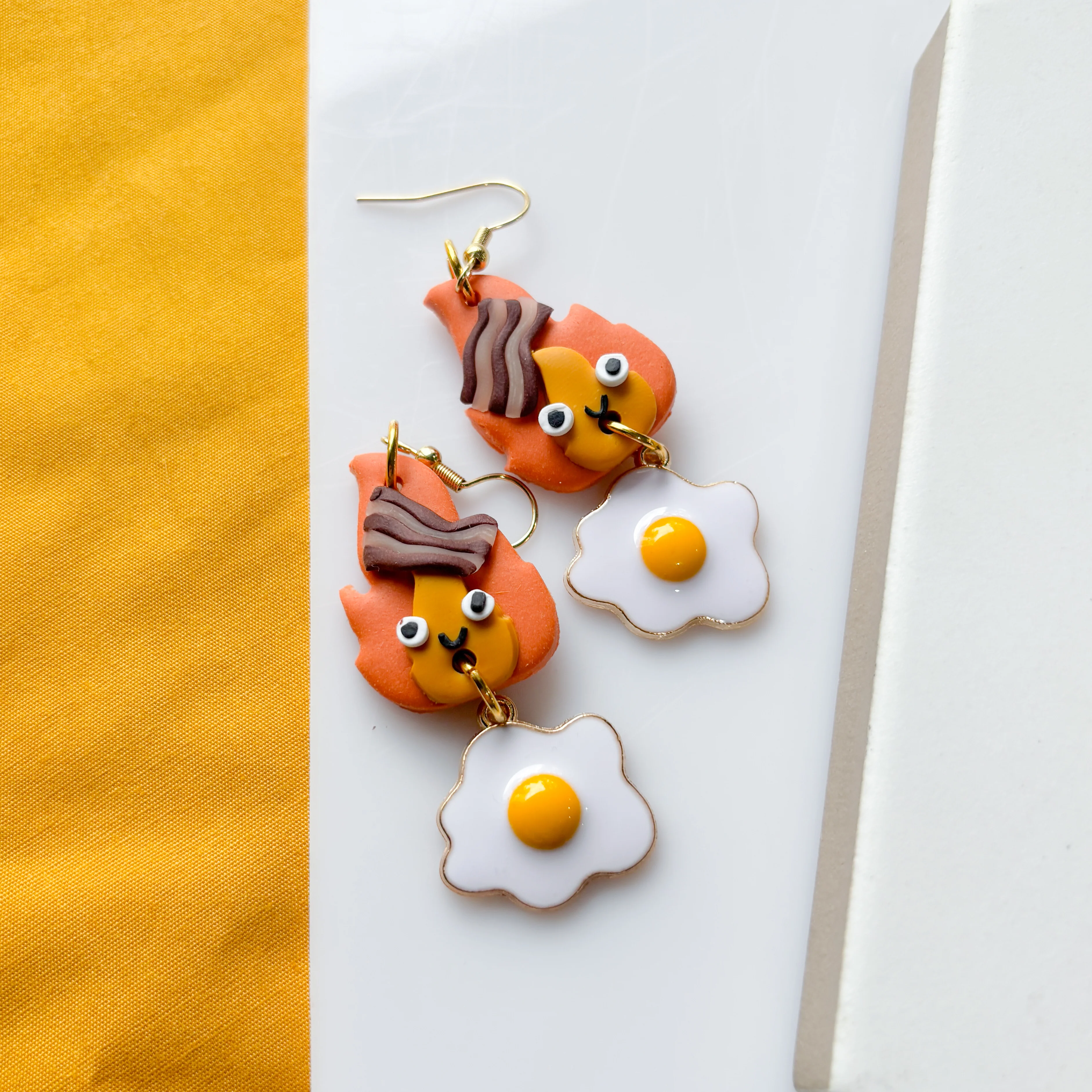 FLAME SPIRIT & EGG EARRINGS - Image 2