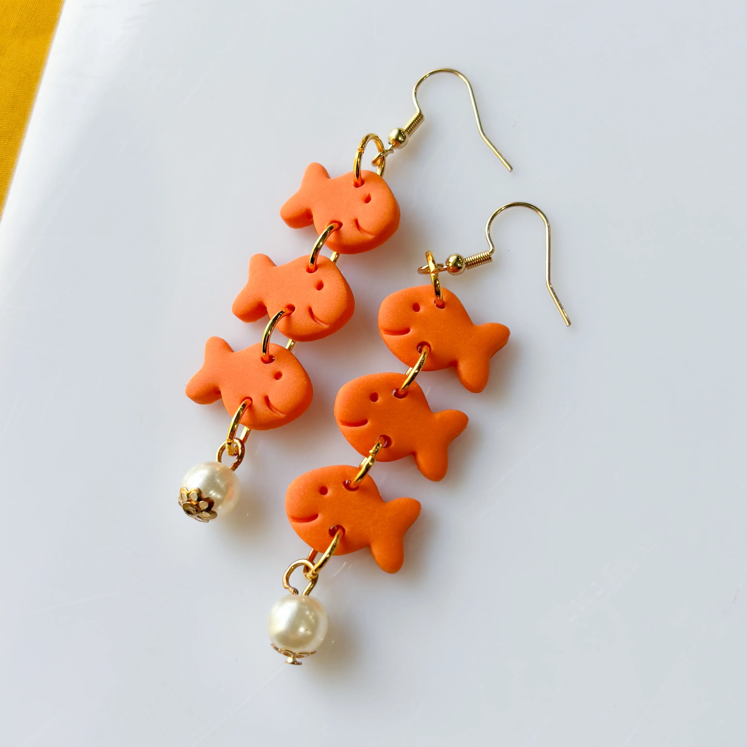 GOLDFISH TRIO EARRINGS - Image 3