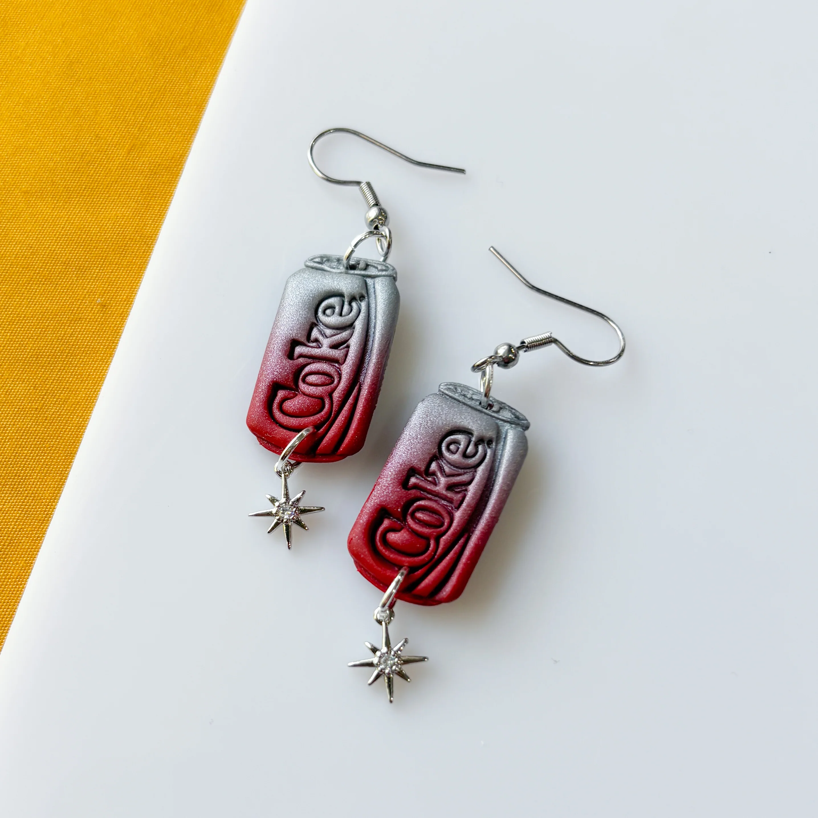 DIET COKE EARRINGS - Image 1