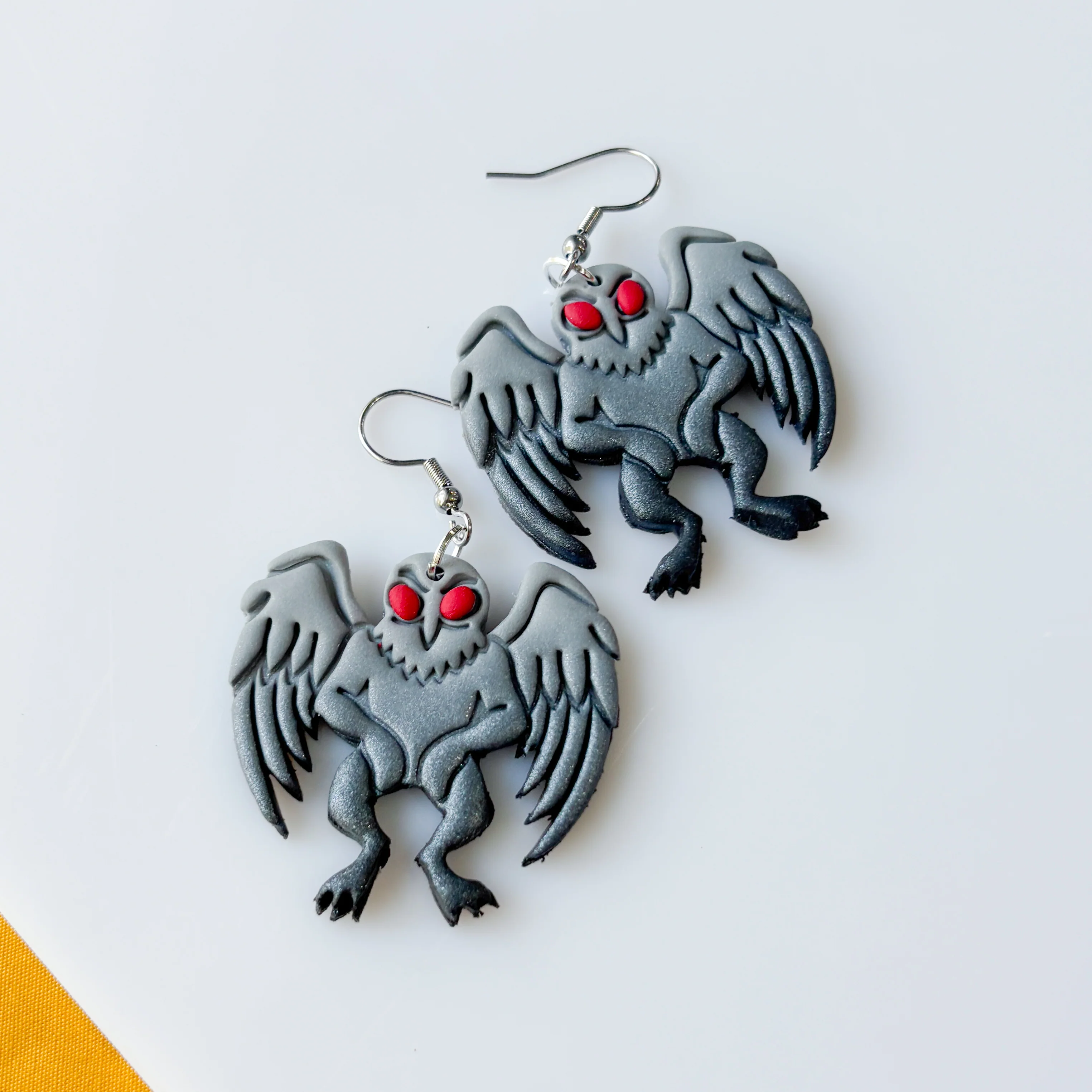 MOTHMAN VERSION 2 EARRINGS - Image 1