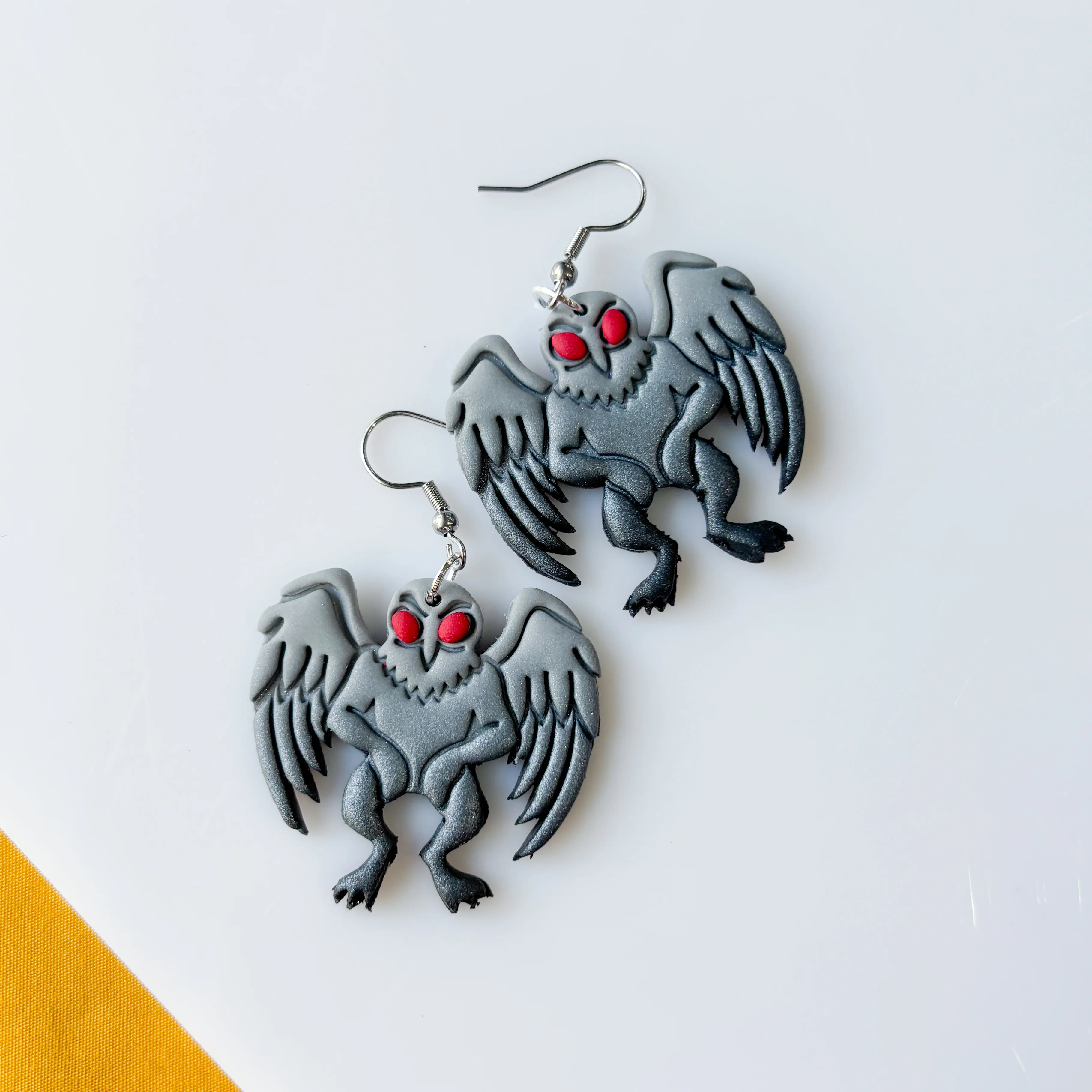 MOTHMAN VERSION 2 EARRINGS - Image 2