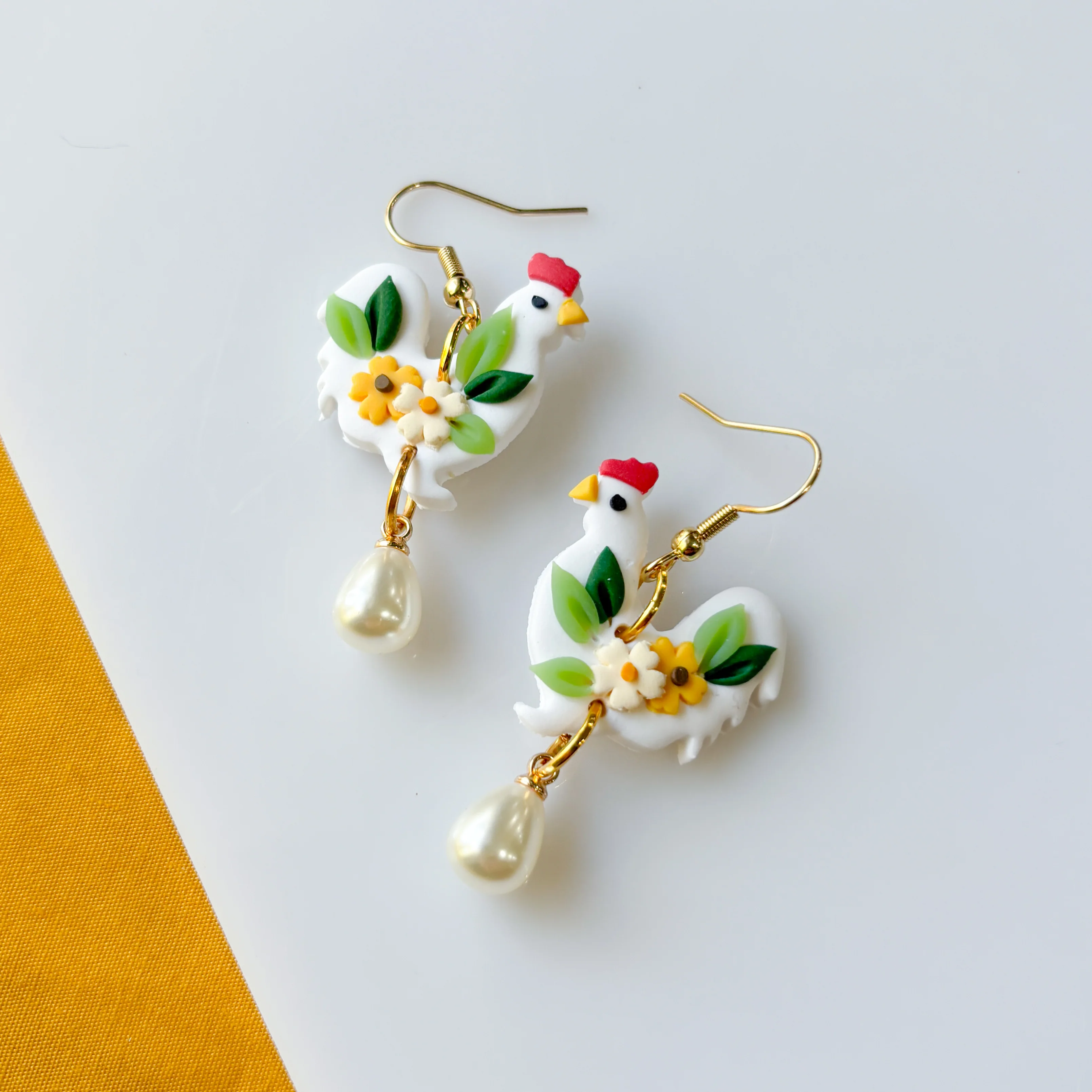 CHICKEN EARRINGS - Image 1