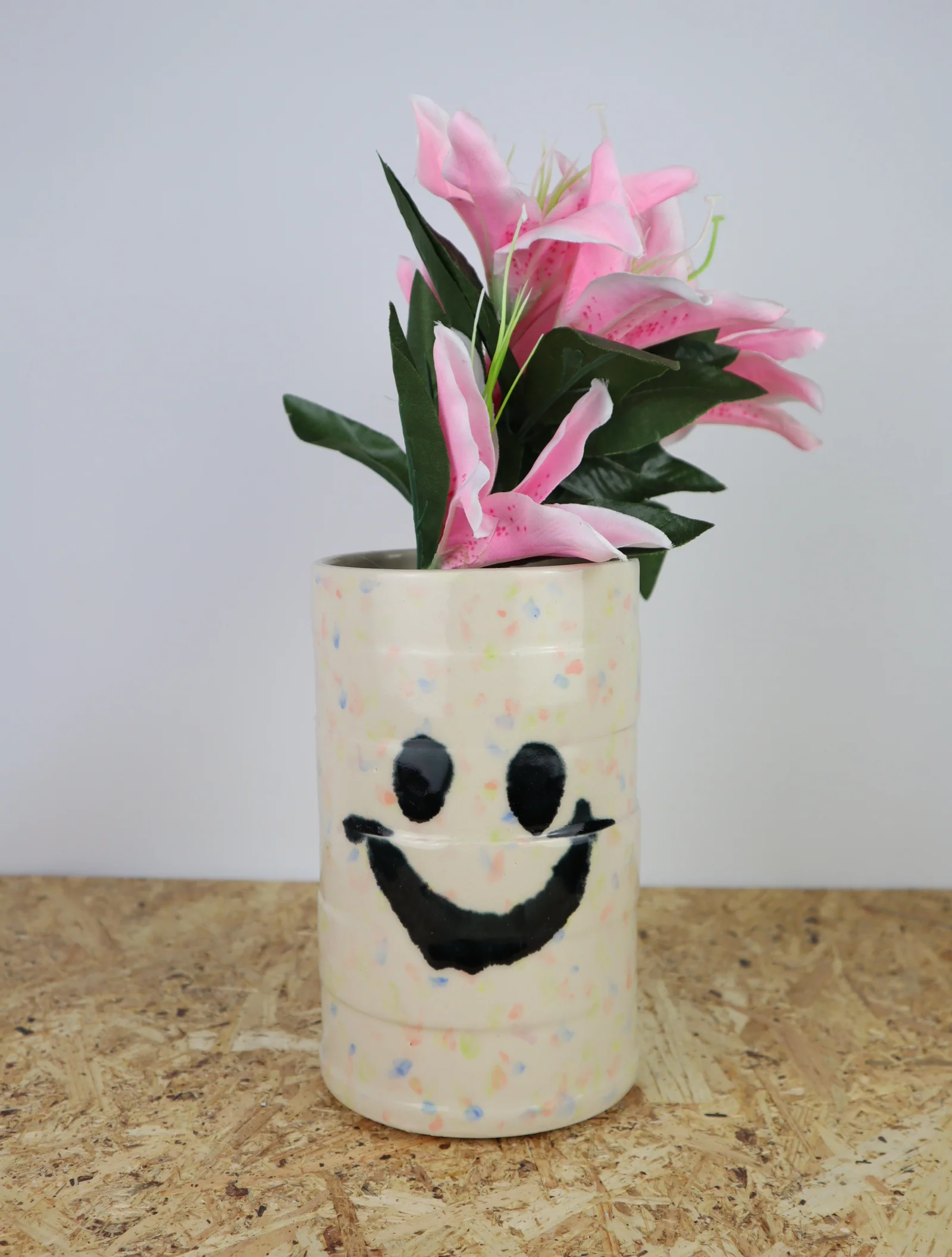You are funny vase- pastel dots - Image 2