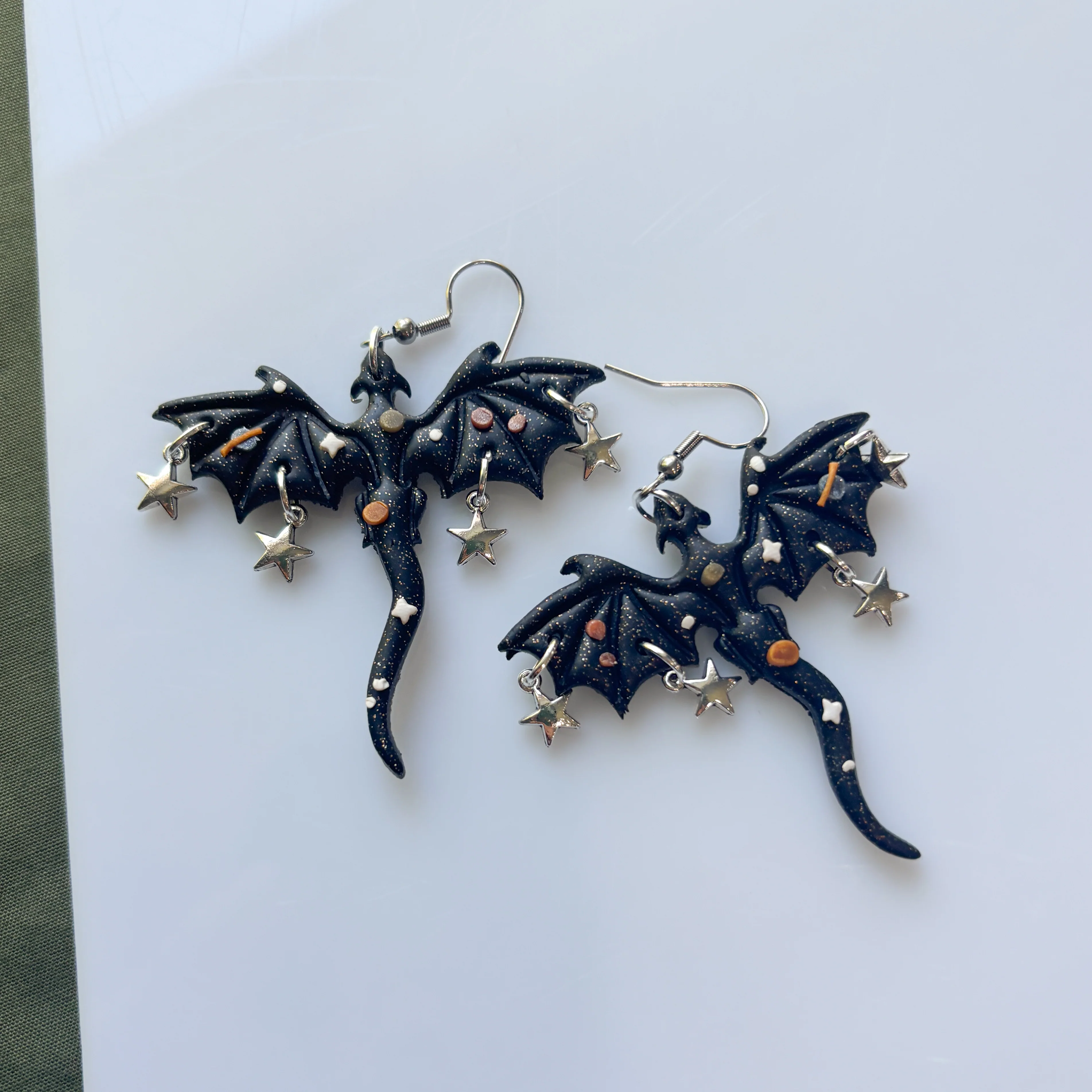 SPACE DRAGON EARRINGS - Image 2