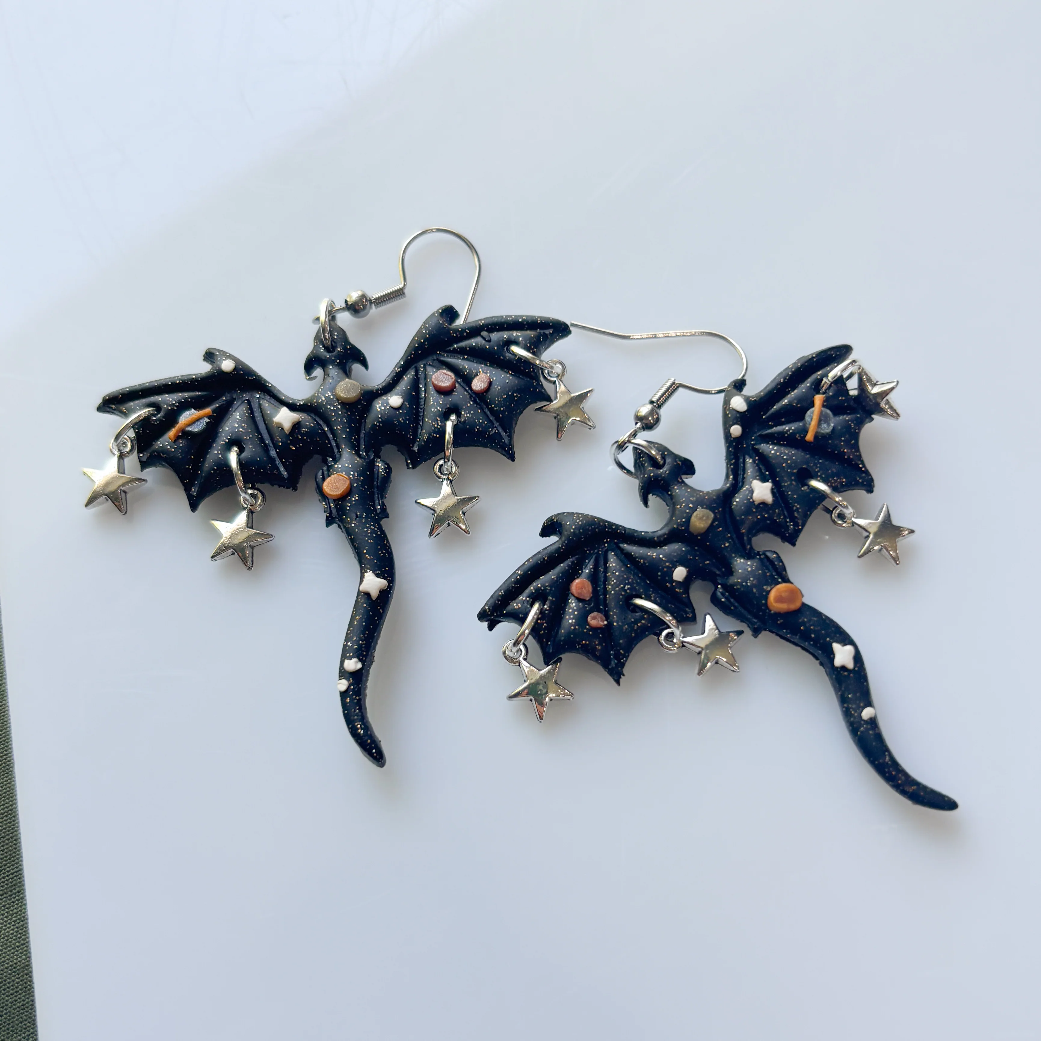 SPACE DRAGON EARRINGS - Image 3