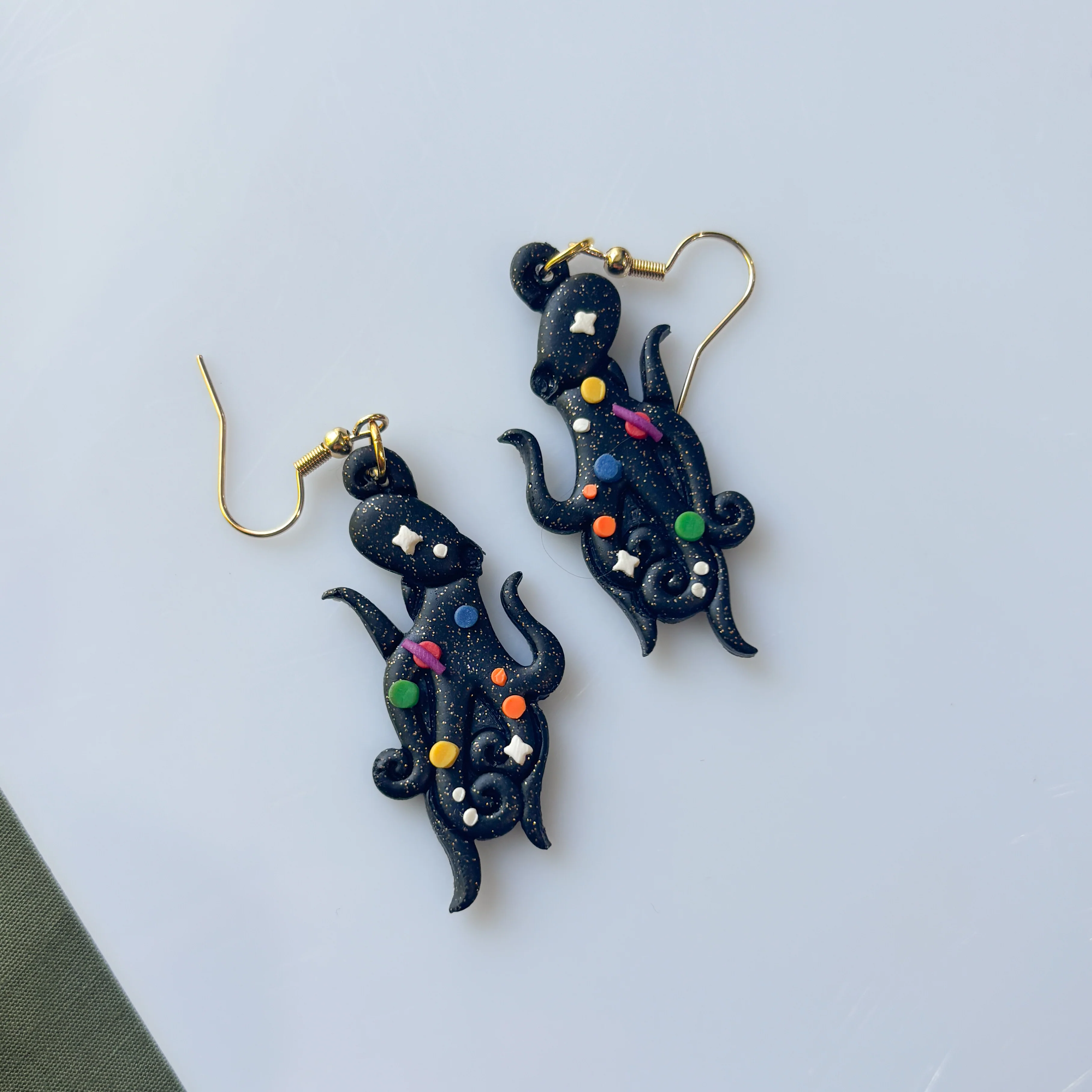 SPACE OCTOPUS EARRINGS - Image 2