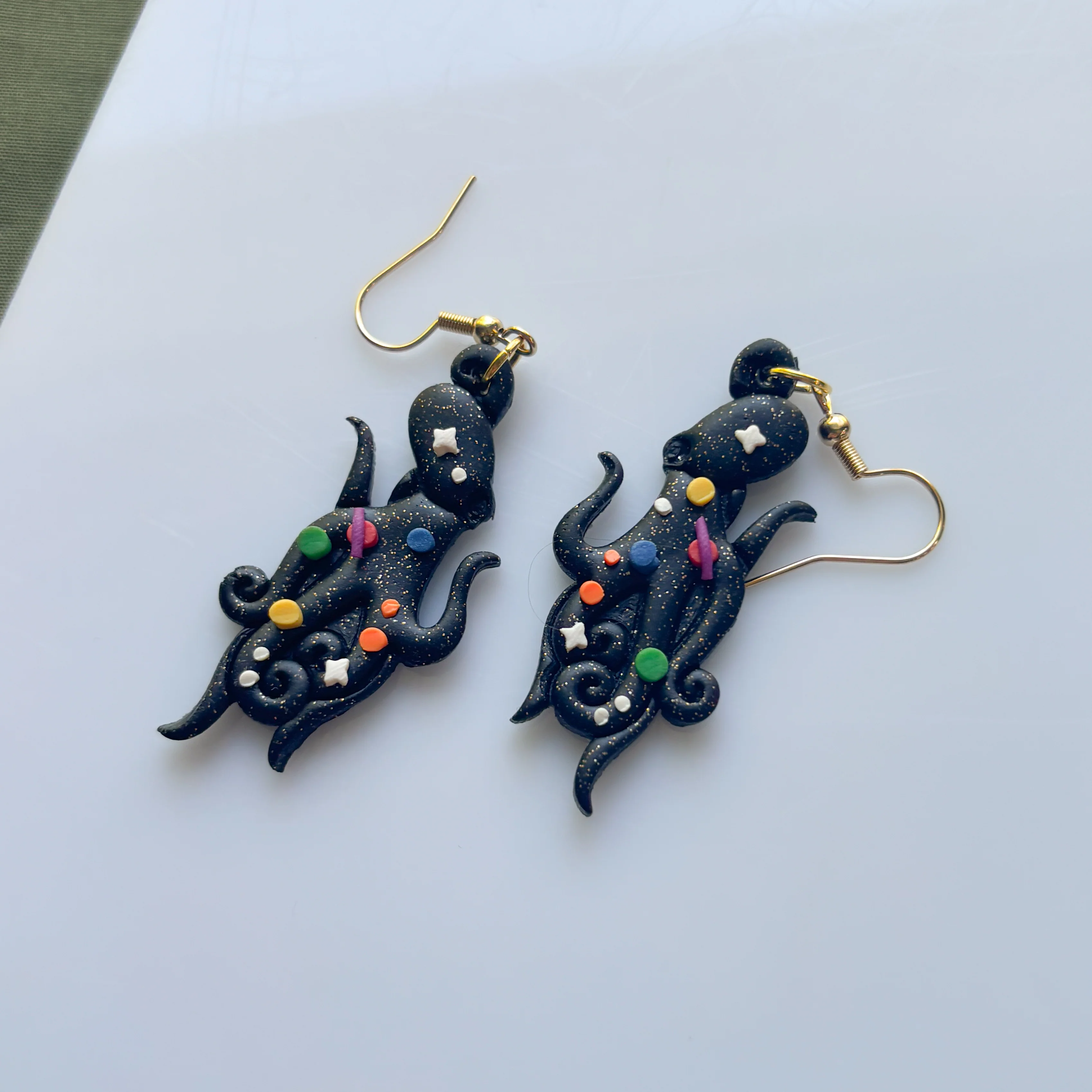 SPACE OCTOPUS EARRINGS - Image 3