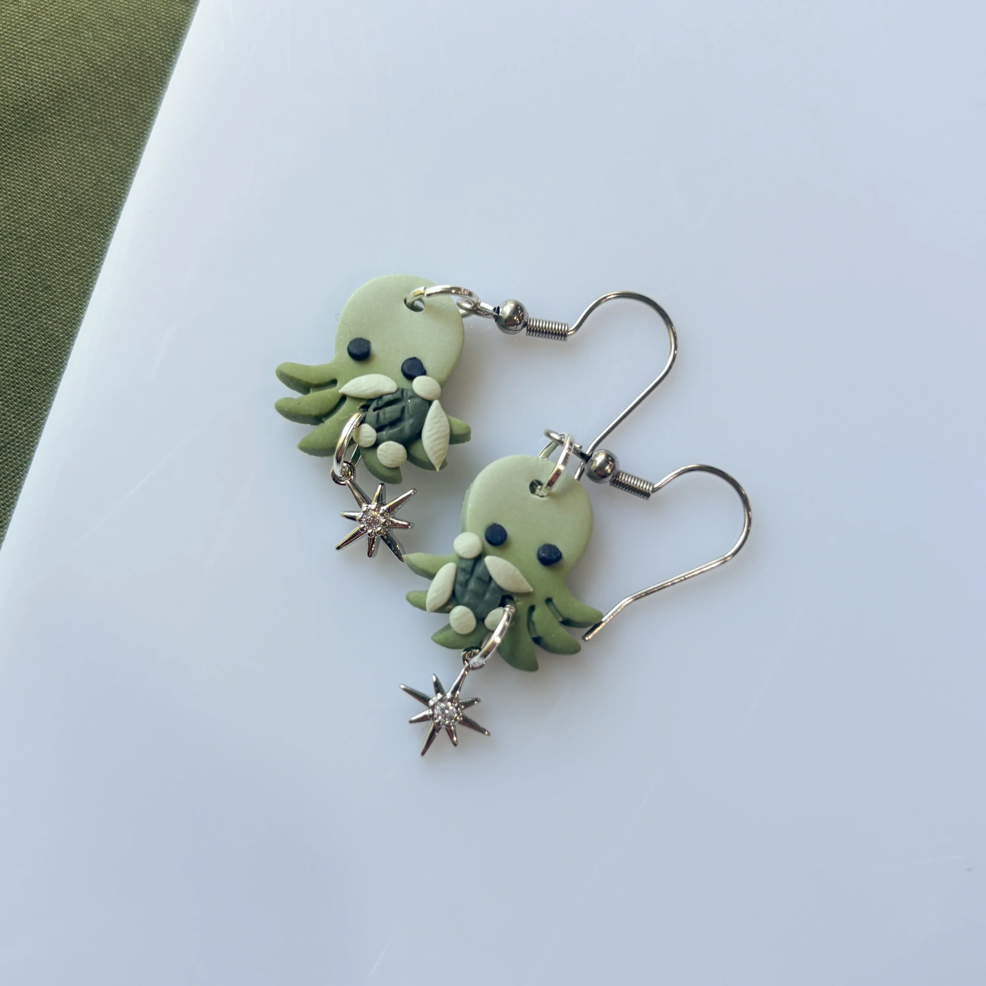 TURTLE OCTOPUS EARRINGS
