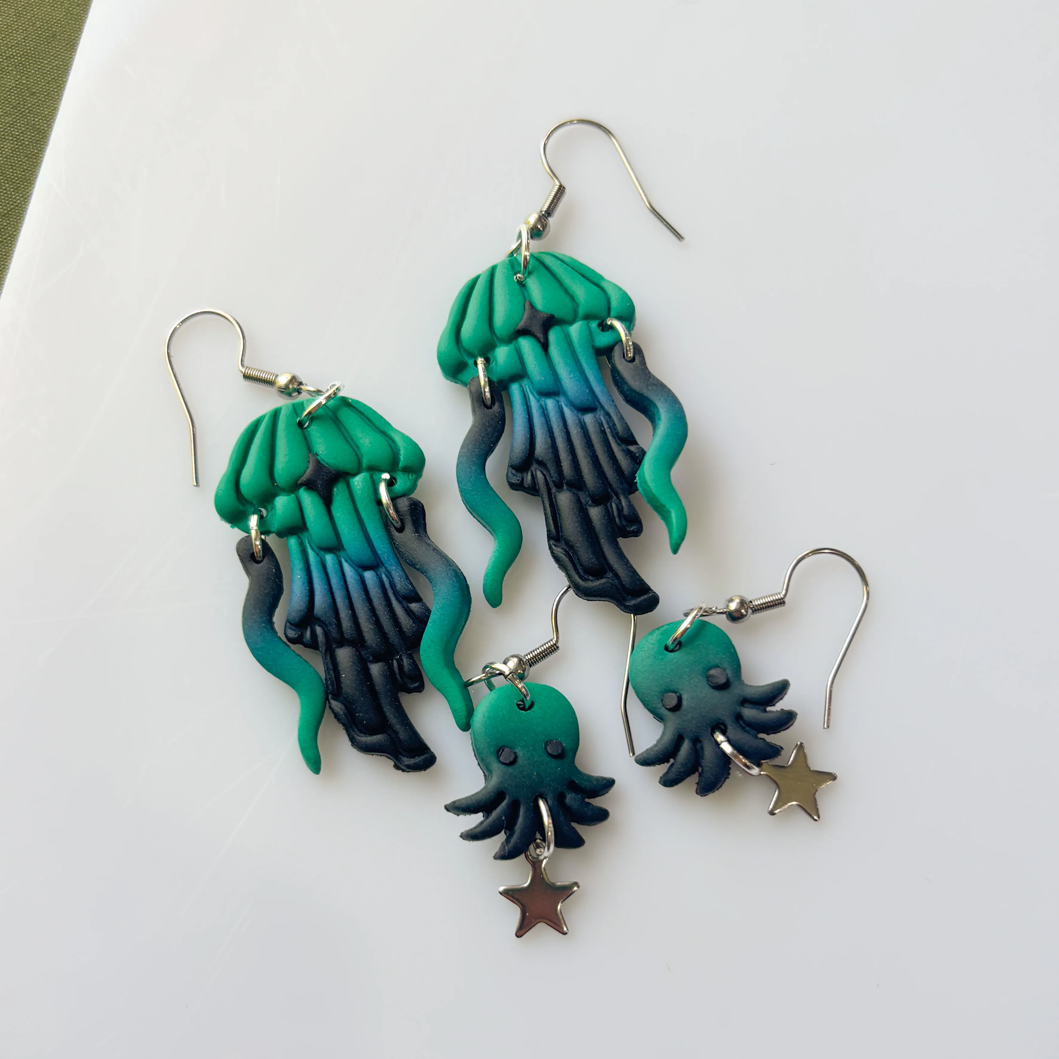 DEEP SEA OCTOPUS EARRINGS - Image 3