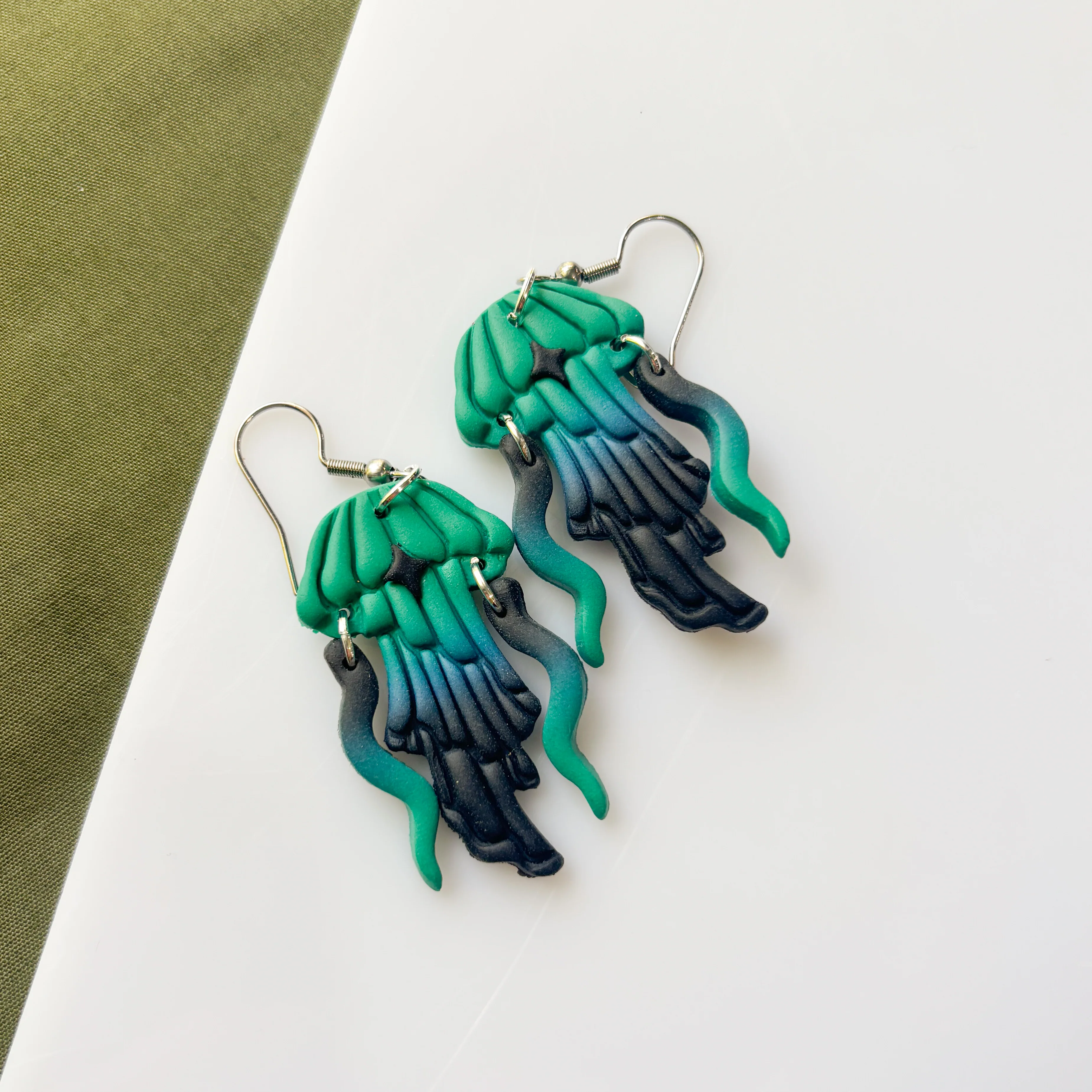 DEEP SEA JELLYFISH EARRINGS - Image 1