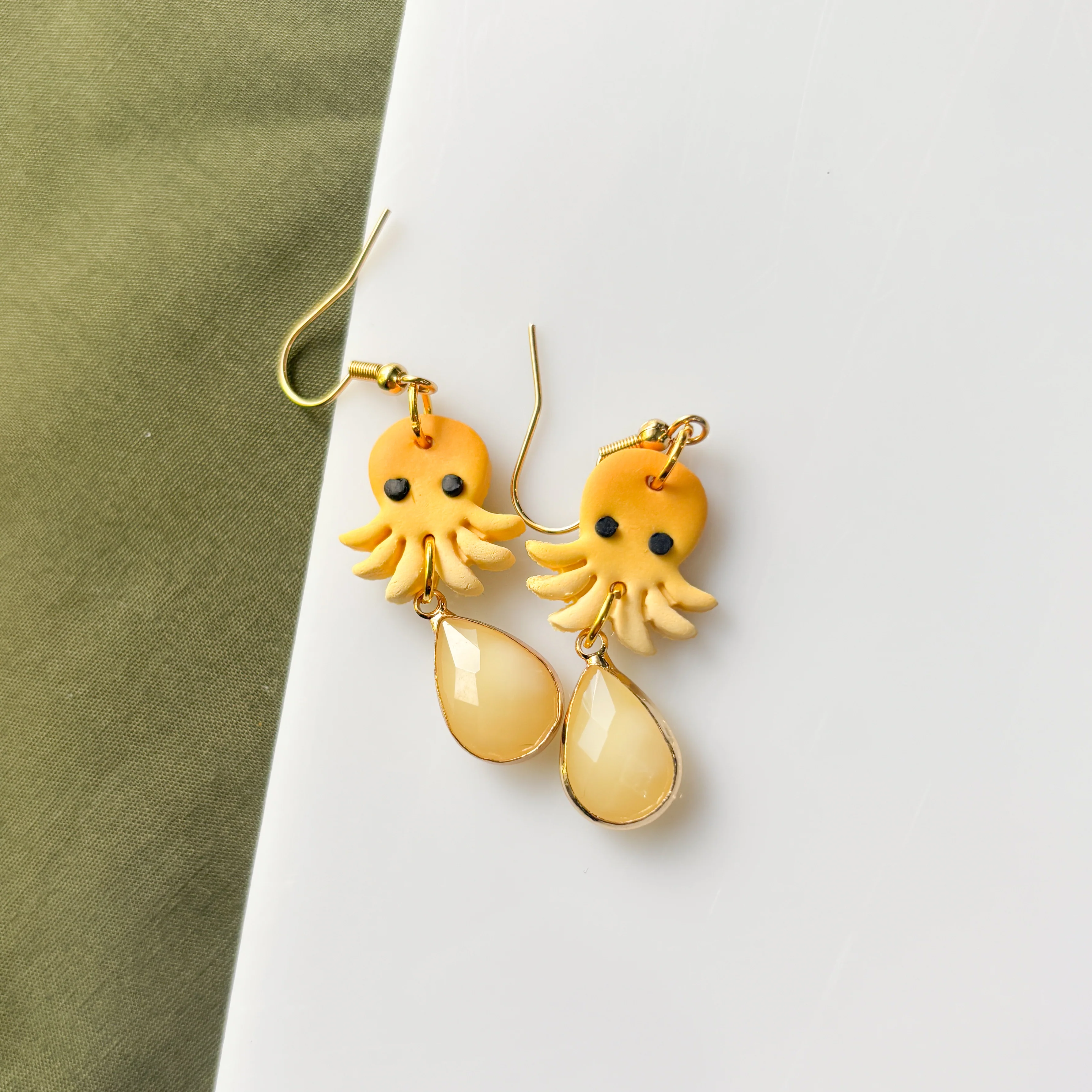 SUNSHINE OCTOPUS EARRINGS - Image 1