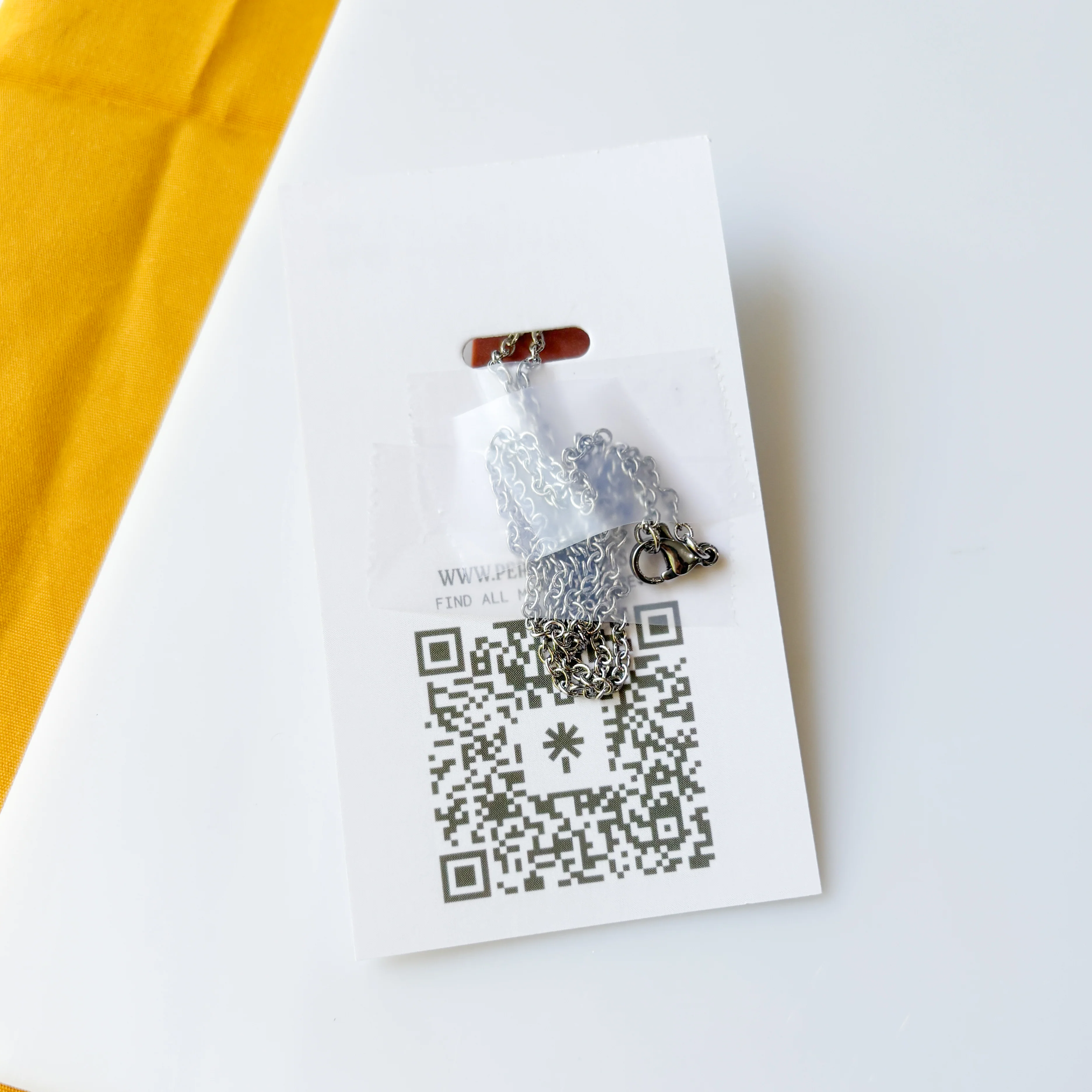 EGG CARTON CHARM NECKLACE - Image 2