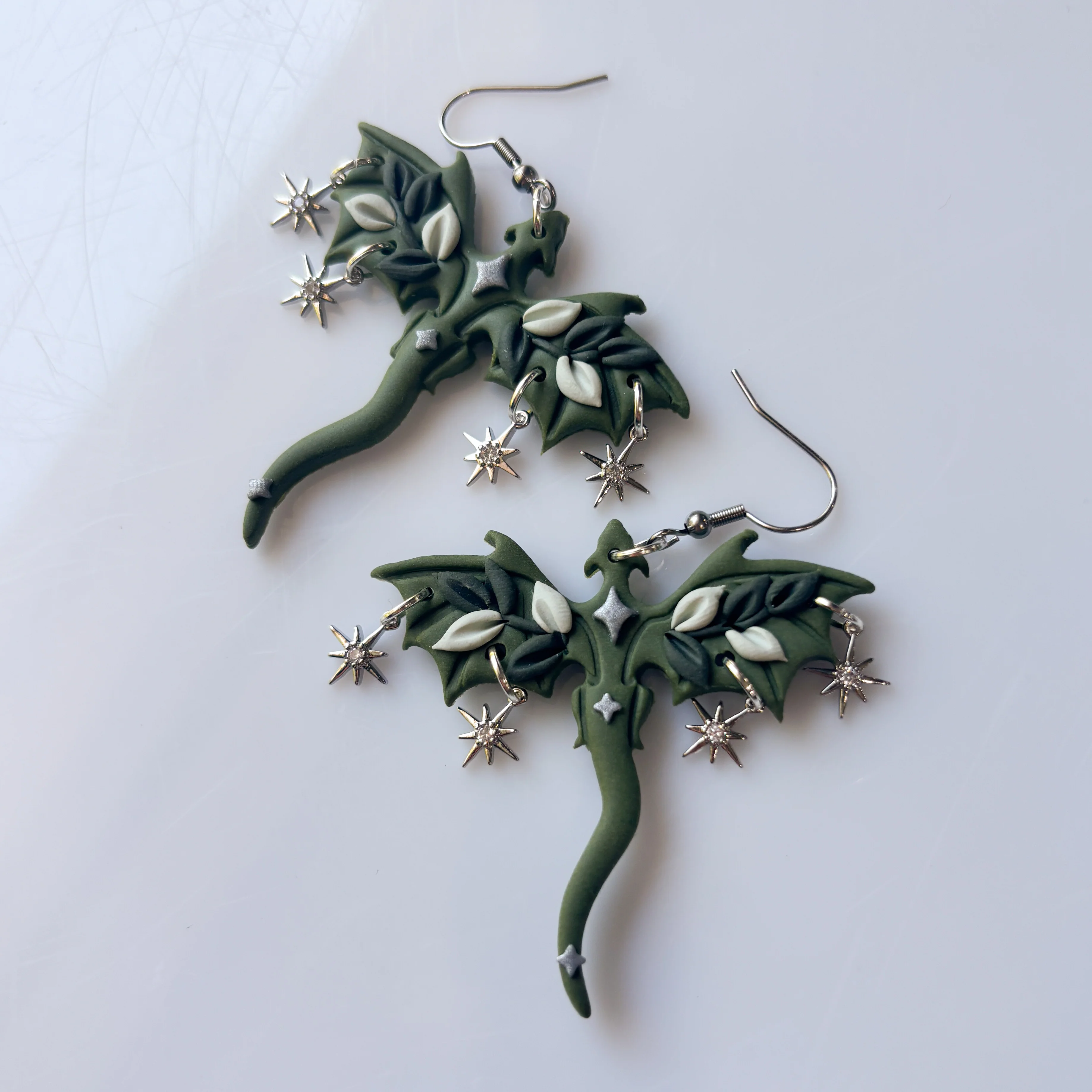 CELESTIAL DRAGON EARRINGS (LARGE)