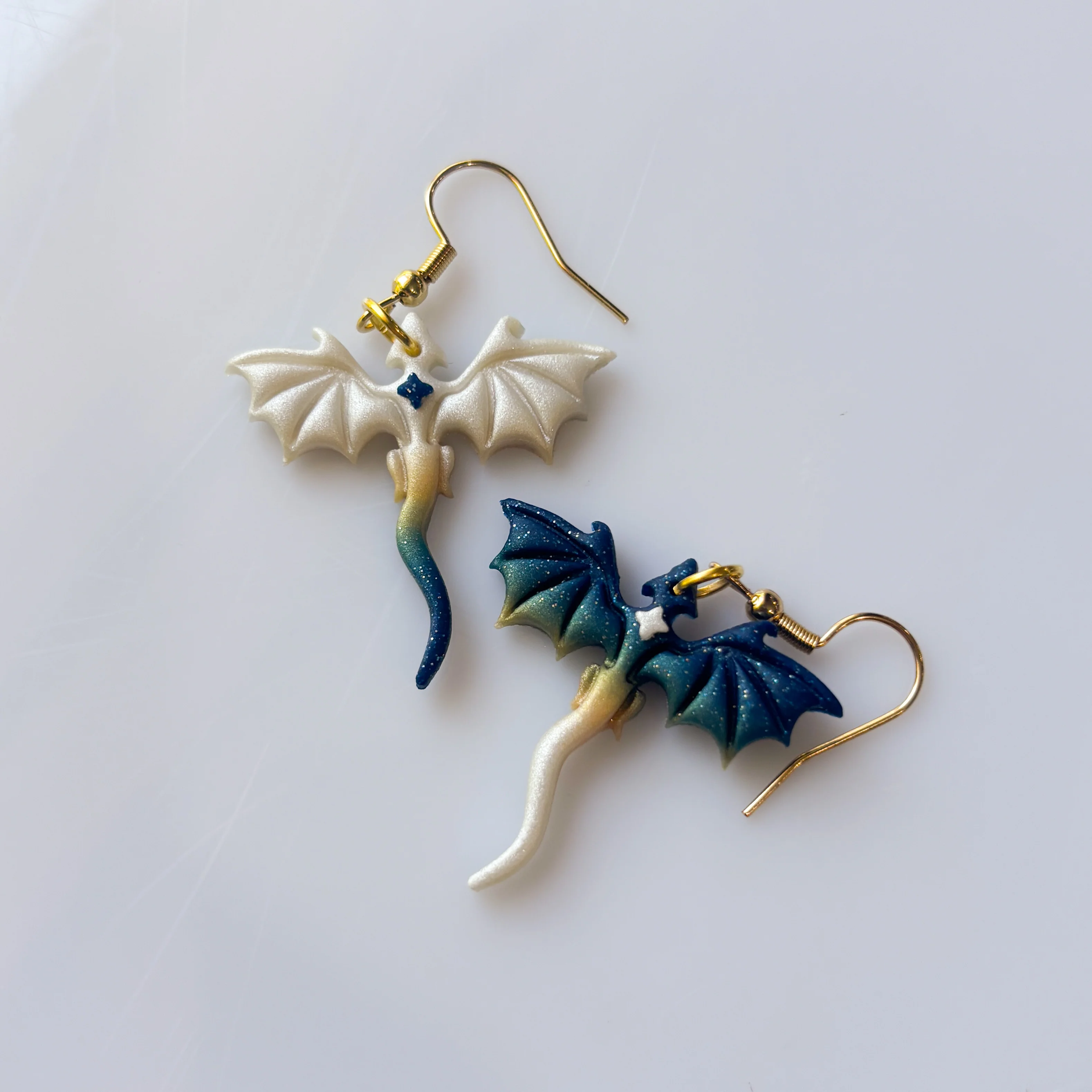 STARRY NIGHT DRAGON EARRINGS (MINI) - Image 2