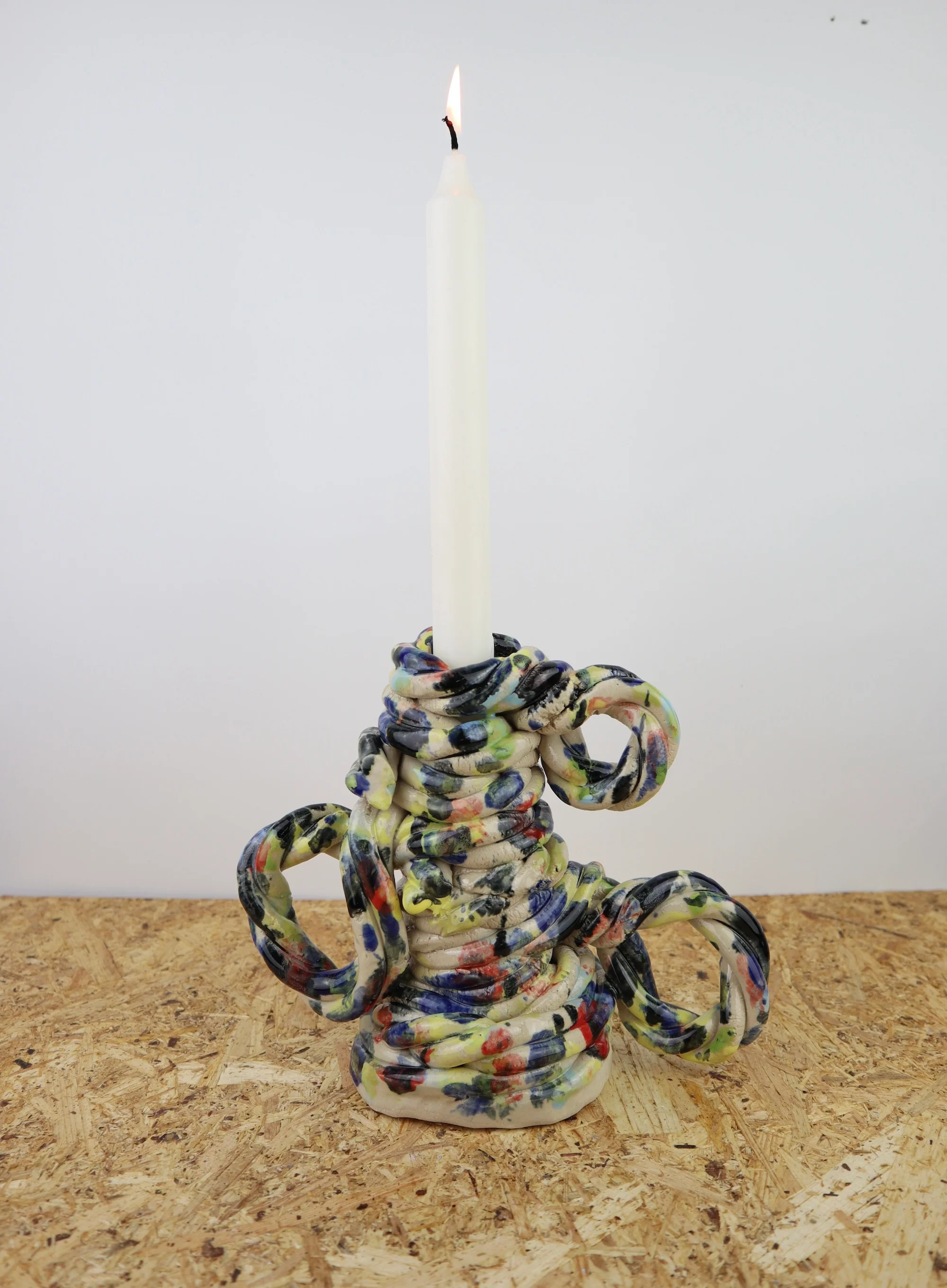 Extruded candle holder- party - nr.06 - Image 2