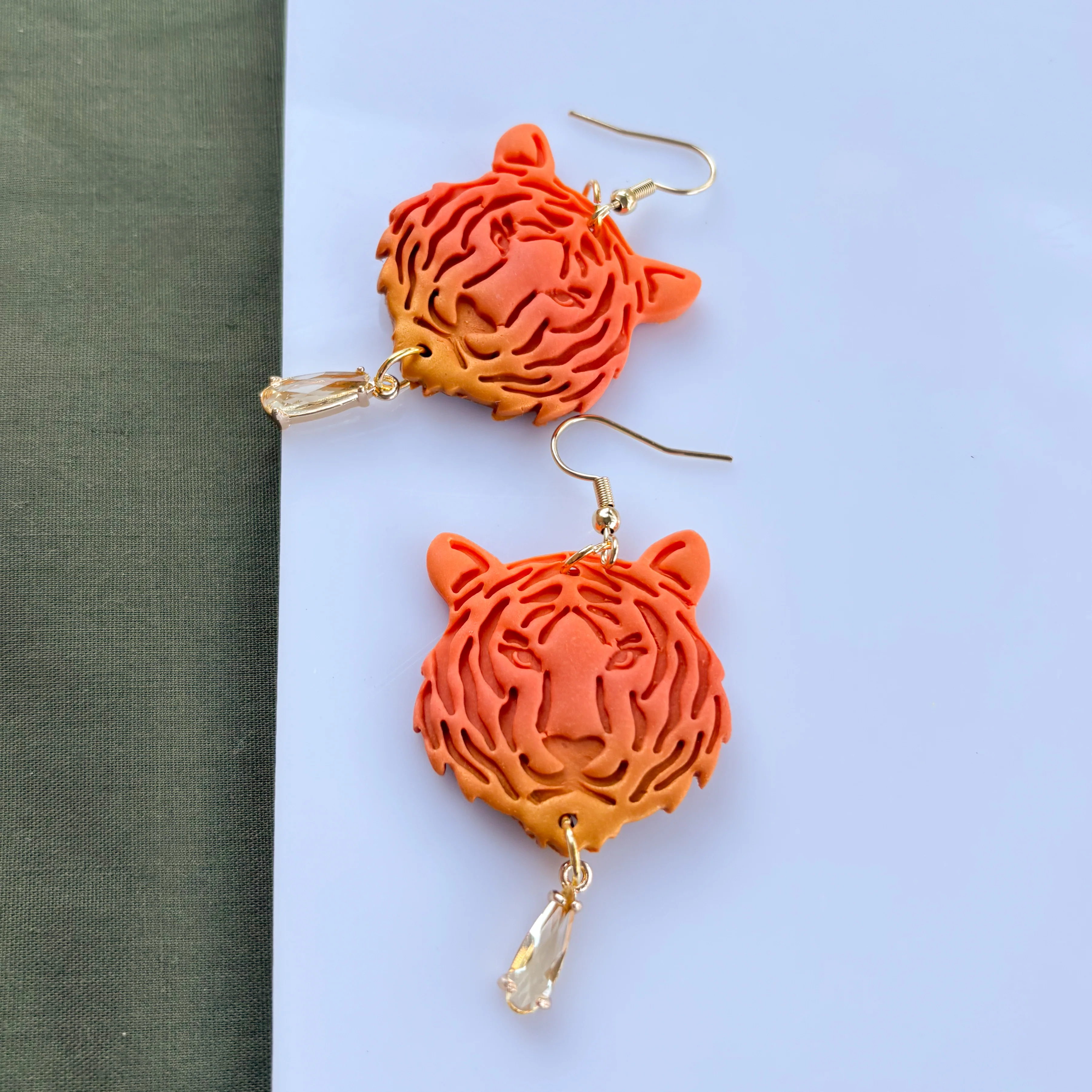 TIGER EARRINGS - Image 2